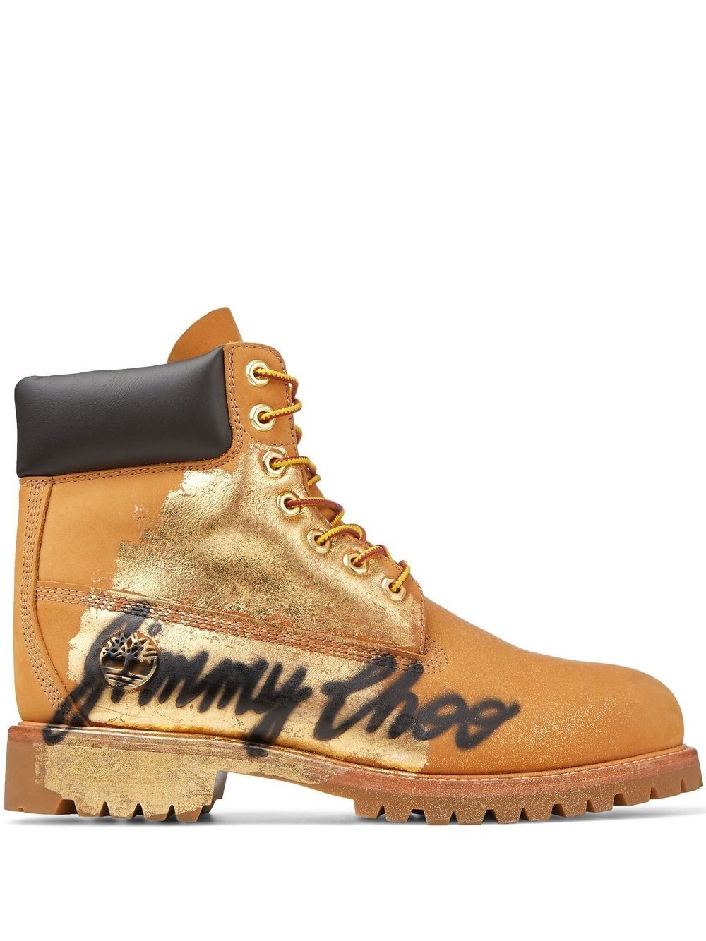 x Timberland graffiti logo ankle boots - 1