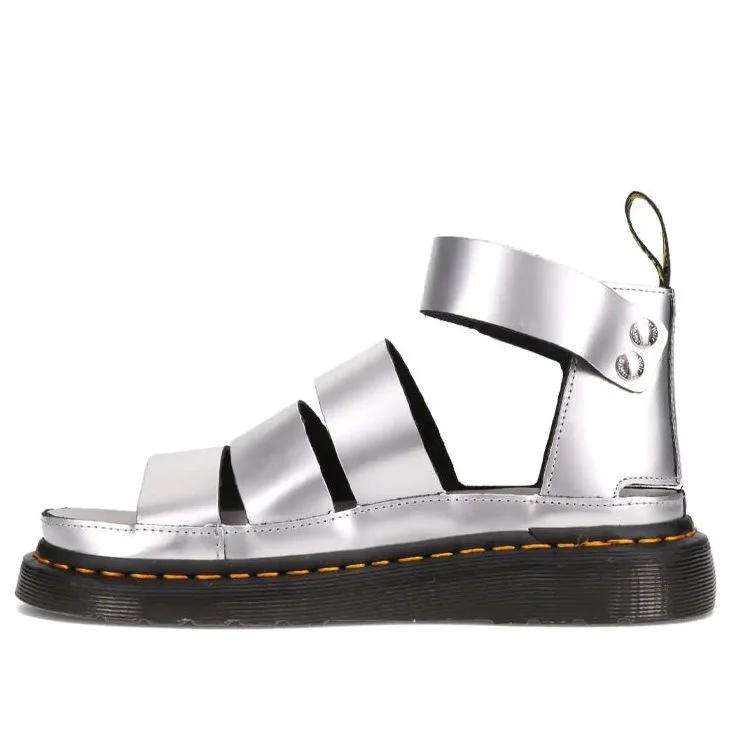 (WMNS) DrMartens Clarissa Thick Sole Sandals Silver 26687972 - 1