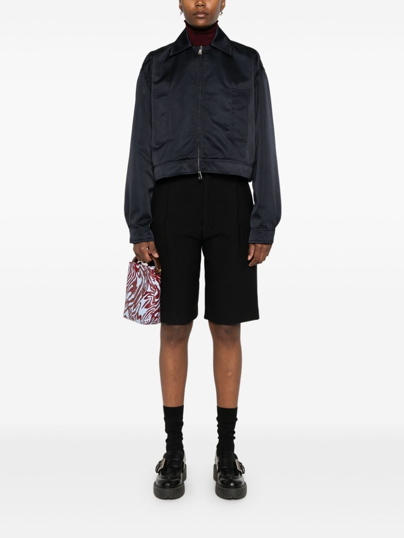 Plan C satin duchess jacket outlook