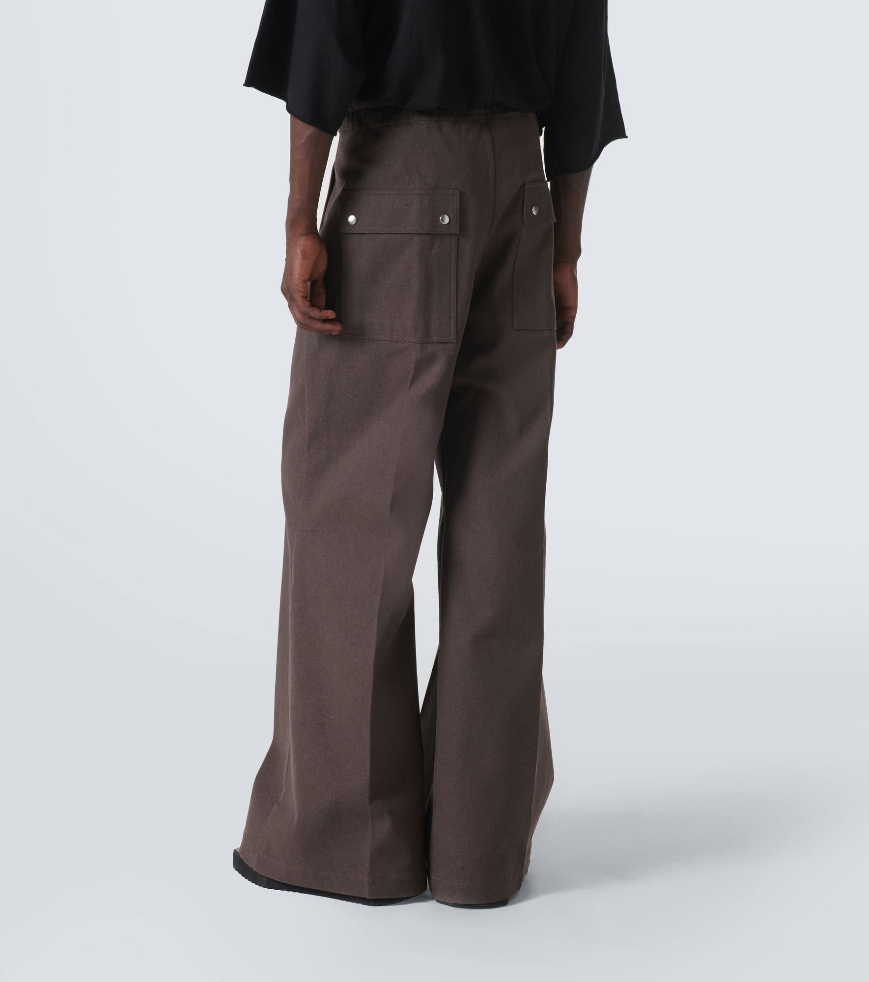 Bela cotton wide-leg pants - 4