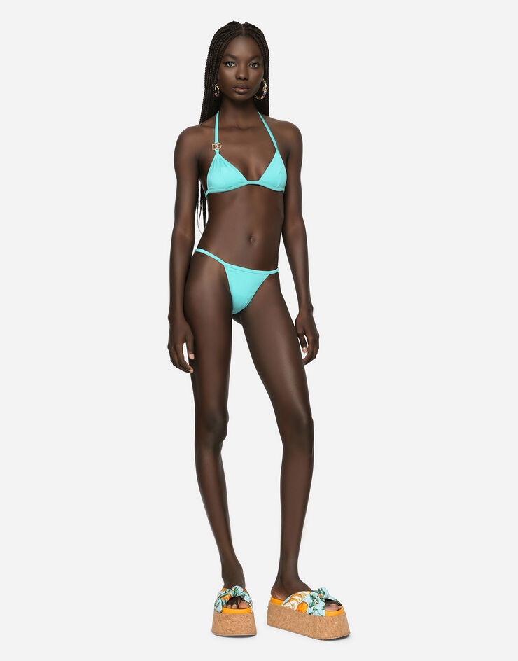 Triangle bikini with DG logo - 2