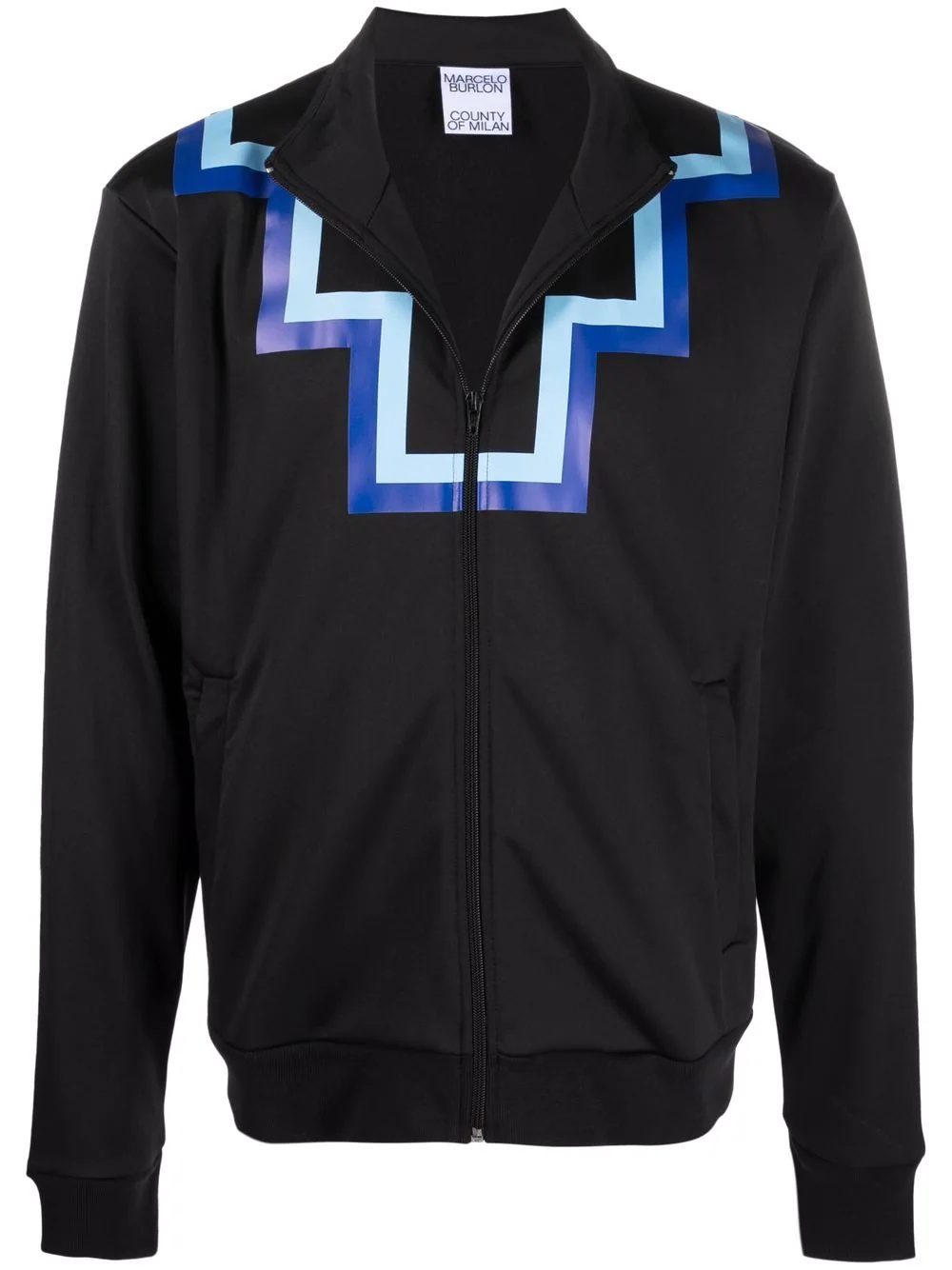 cross slim track jacket - 1