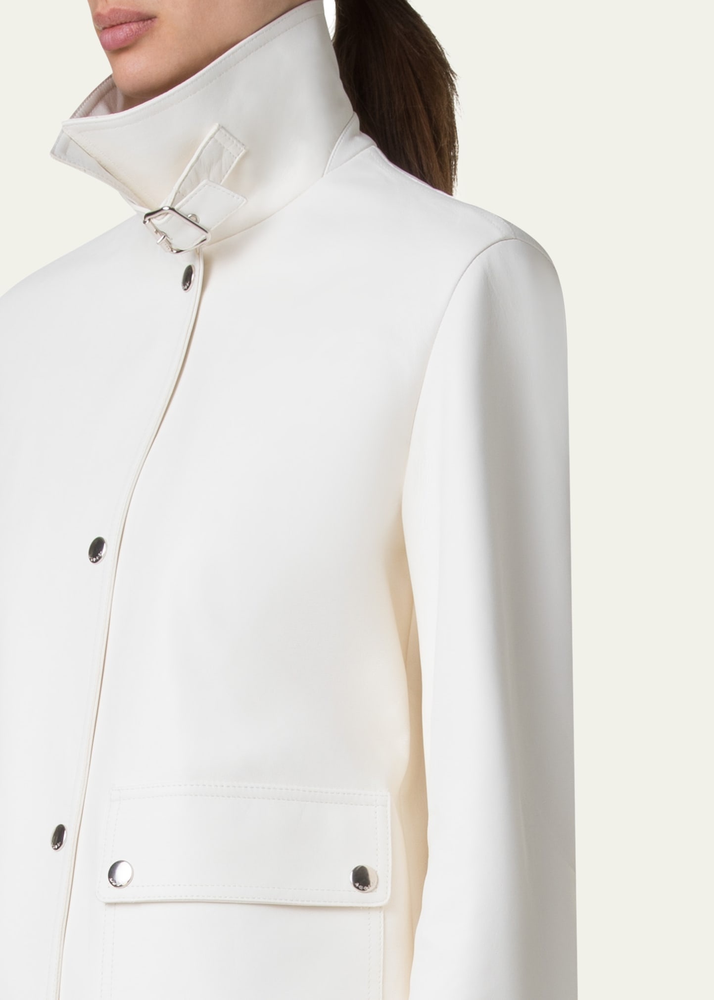 Arthos Short Leather Jacket - 5
