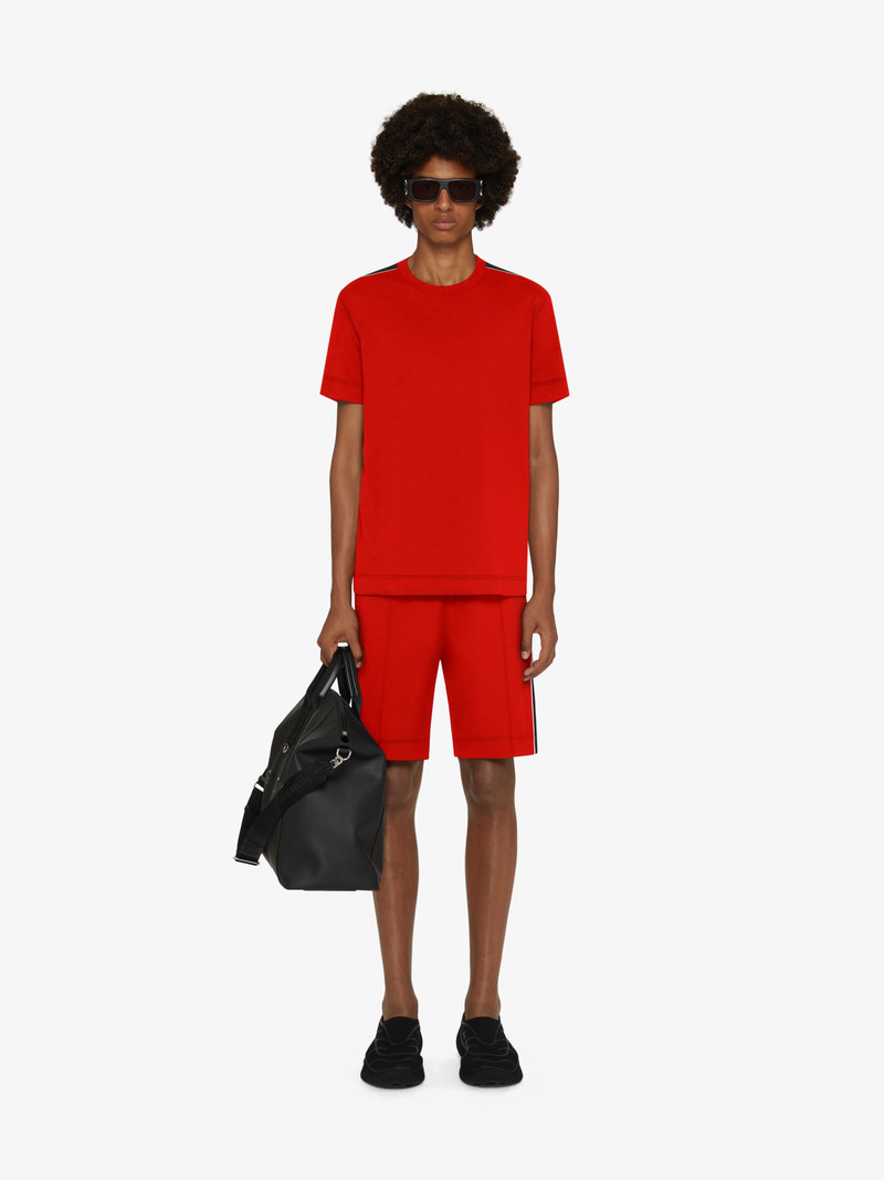 Givenchy SLIM-FIT T-SHIRT IN JERSEY WITH GIVENCHY BANDS outlook