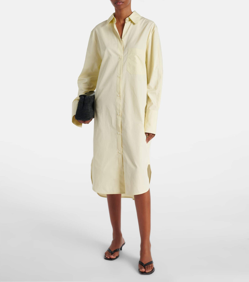 Totême Cotton poplin shirt dress outlook