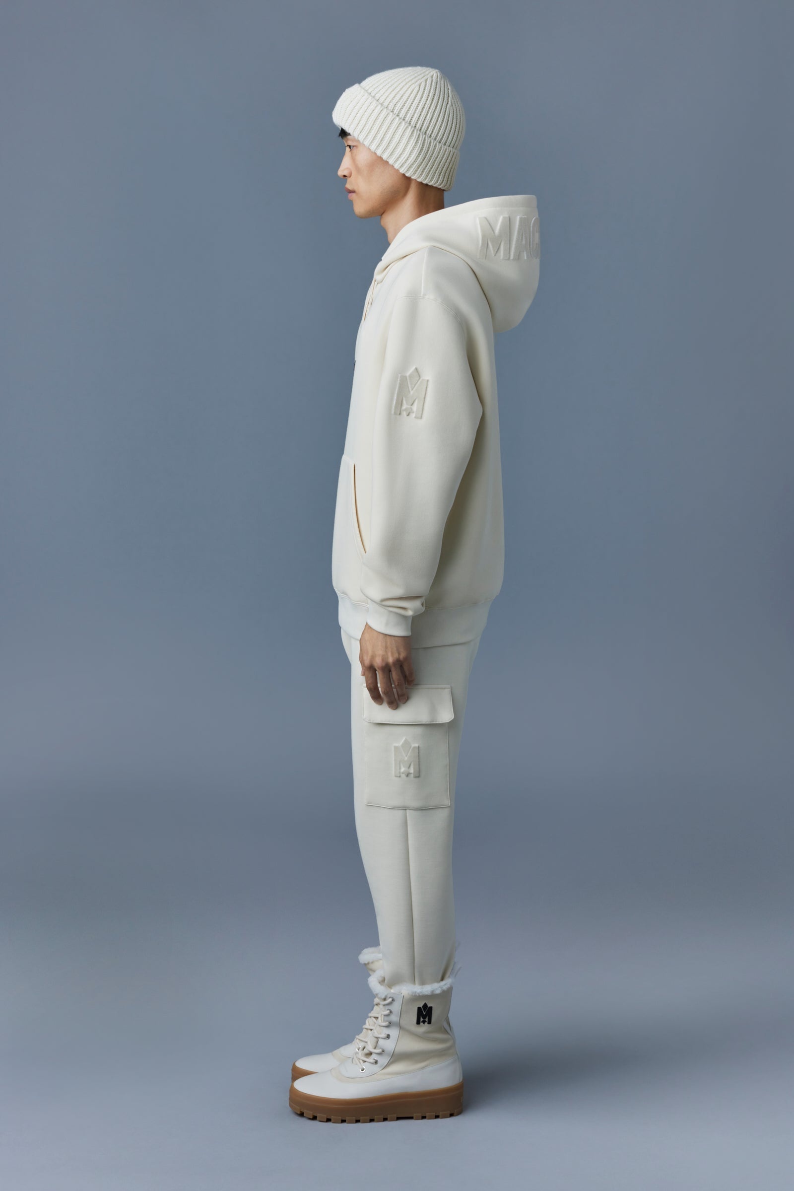 KRYS hoodie with velvet embroidery - 3