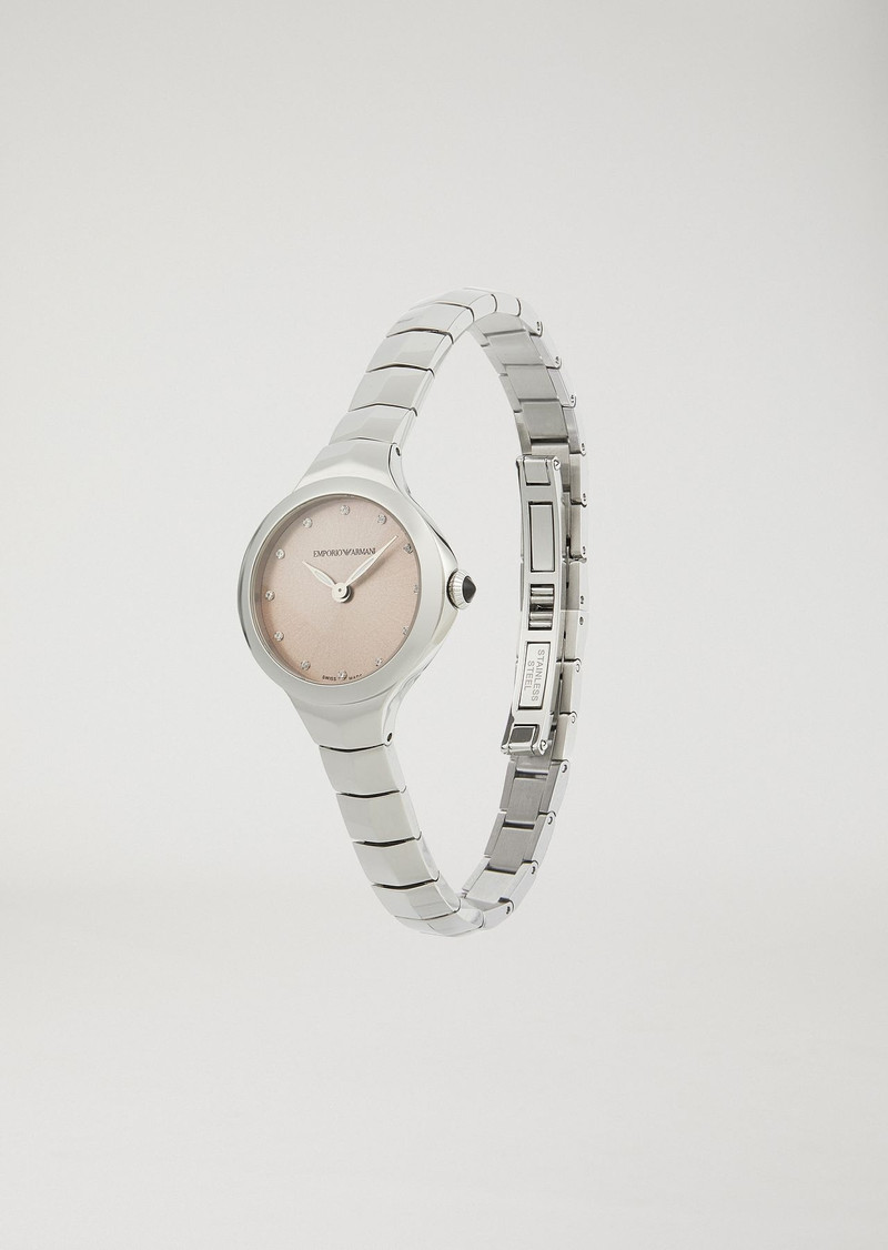 Women's Swiss Made Fluid Deco Two-Hand Watch 3