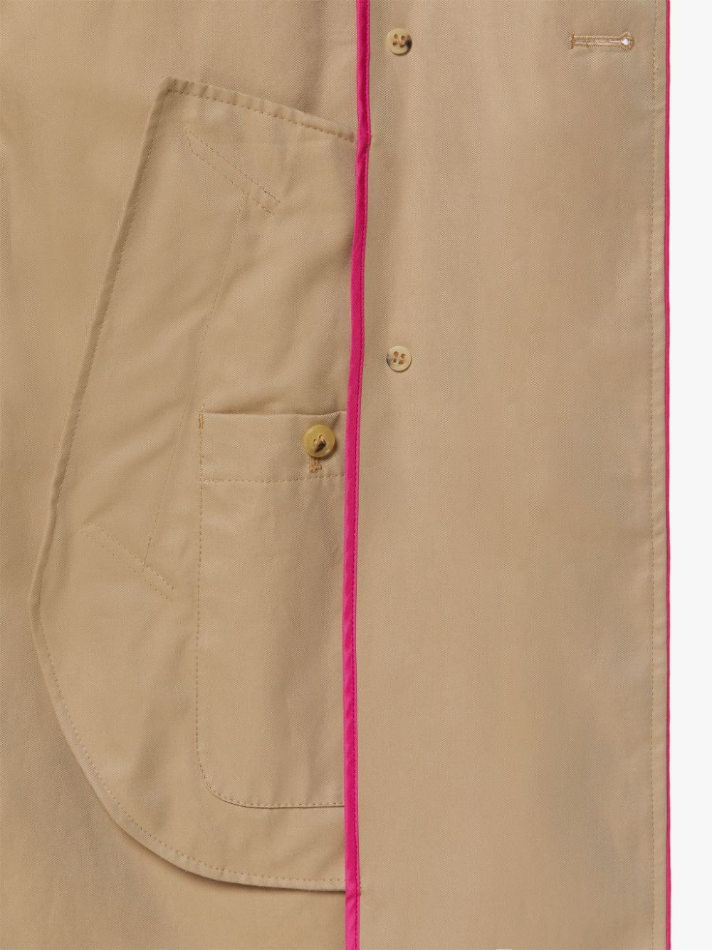 NORRIE HONEY & PINK COTTON TRENCH COAT | LMT-009 - 6