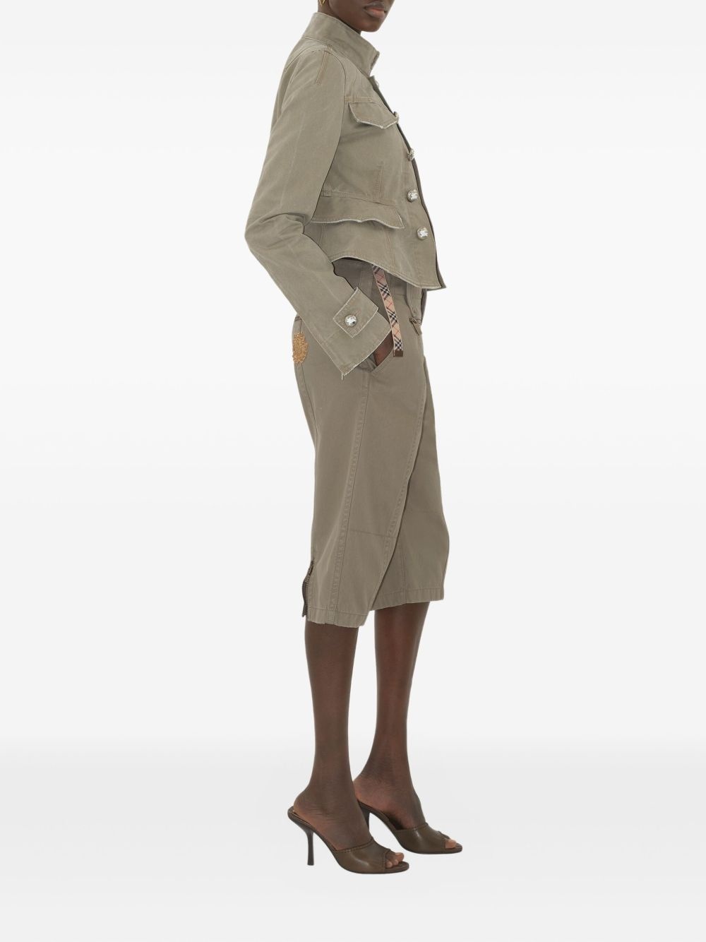 B Crest cotton jacket - 3