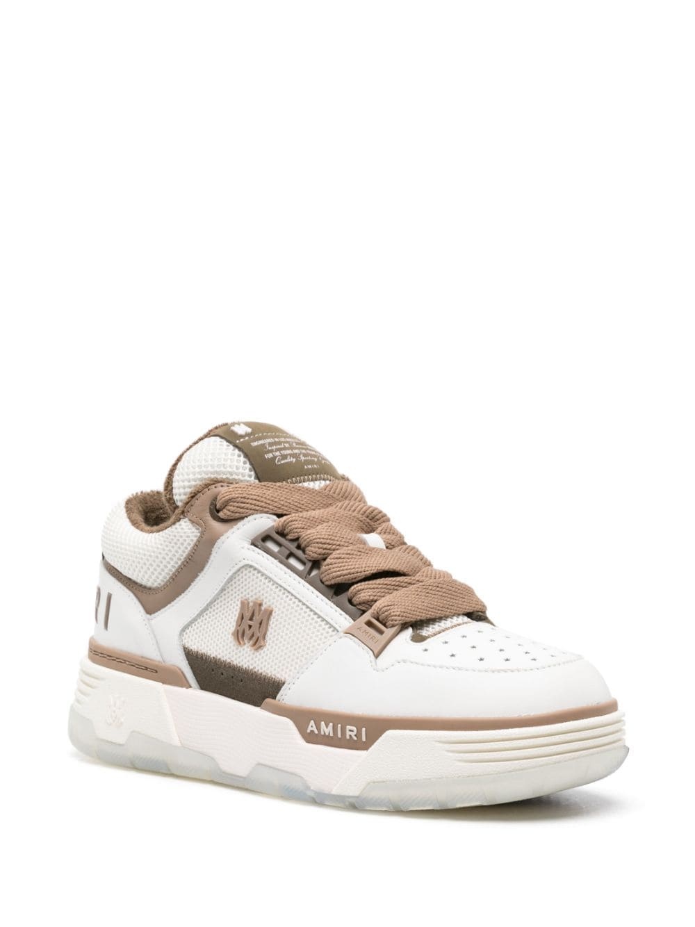 MA-1 leather chunky sneakers - 2