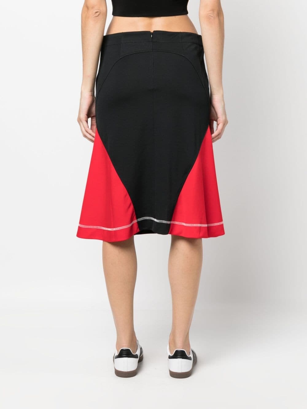 colour-block midi skirt - 4