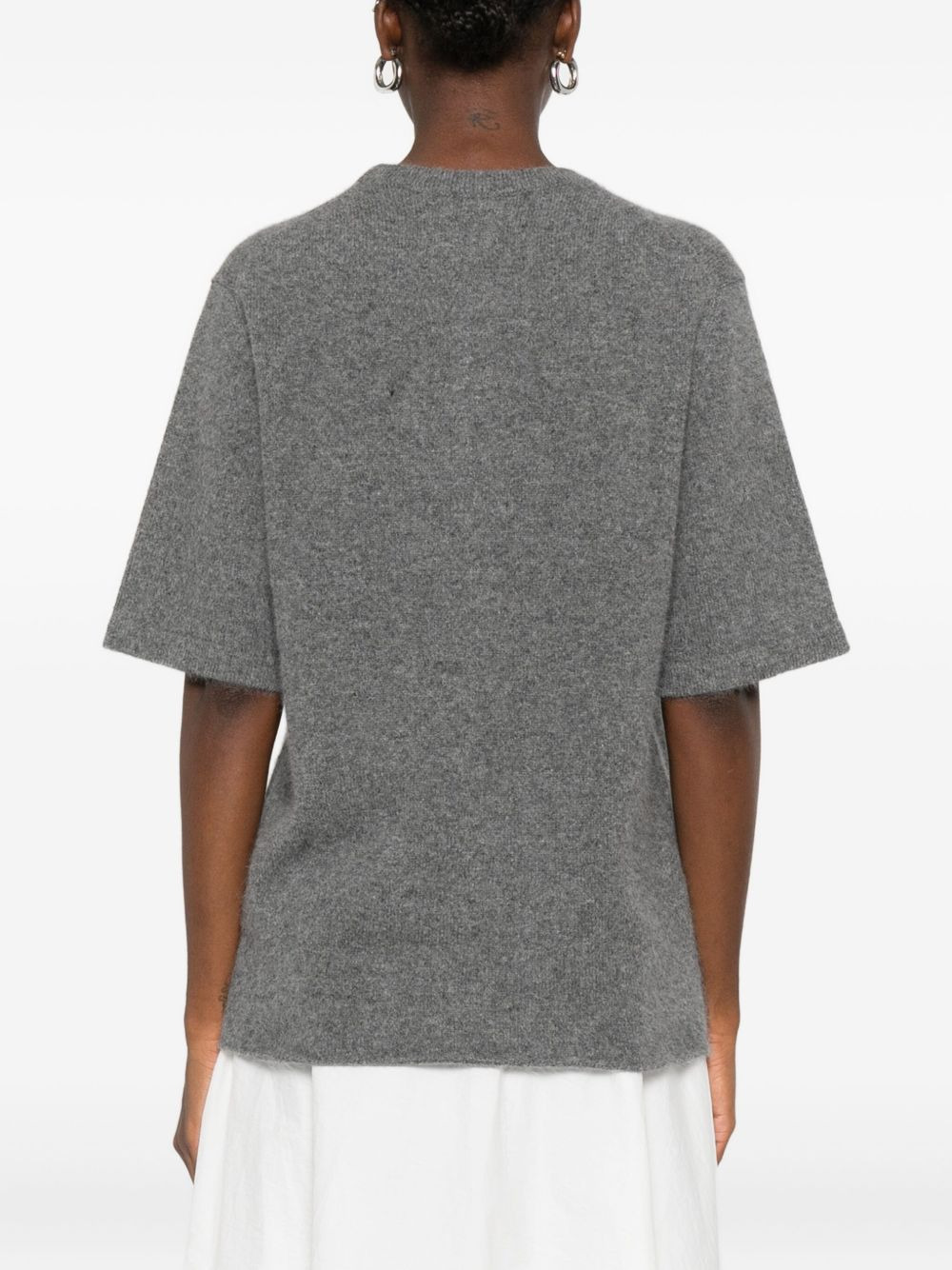 short-sleeved sweater - 4