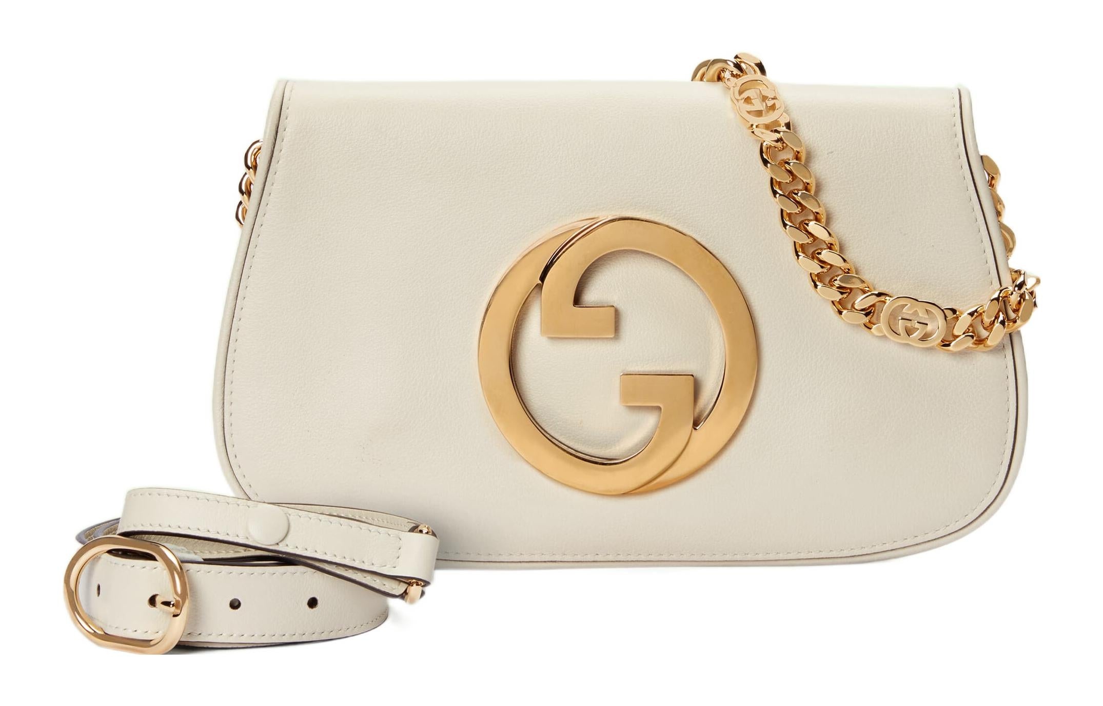 (WMNS) Gucci Blondie Shoulder Bag 'White' 699268-UXX0G-9022 - 3