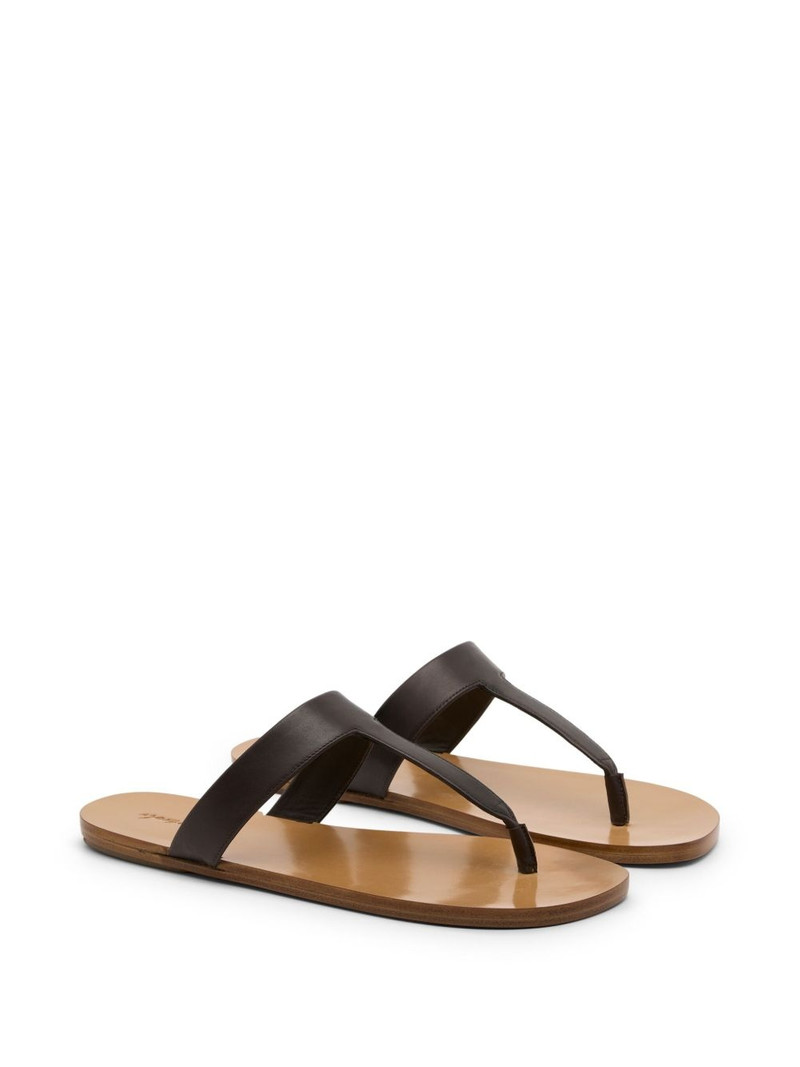 Marsèll leather flip flops outlook