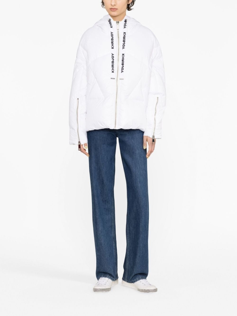 Khris Iconic quilted hooded jacket - 2
