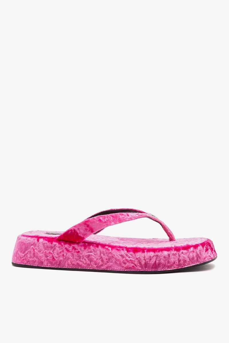 Roxy Thong Sandal Pink Velvet 1