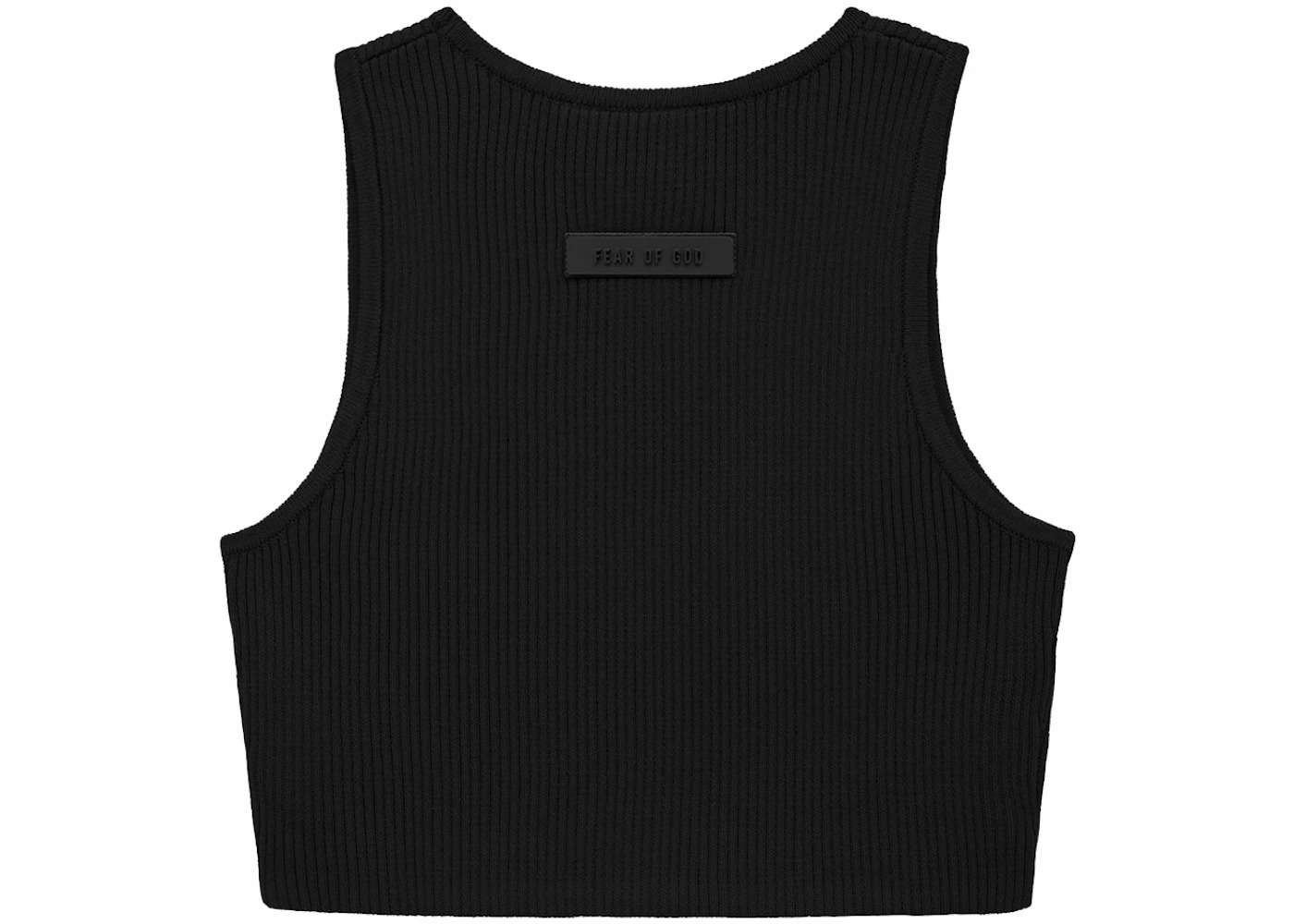 Fear of God Essentials Women's Sport Tank Jet Black - 2