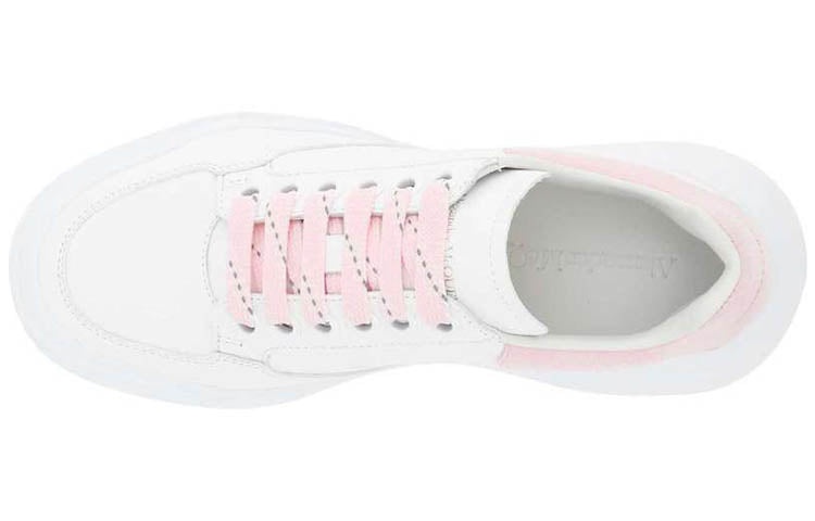 (WMNS) Alexander McQueen Oversized Court Trainer 'White Pink' 633915WIA9A9414 - 4