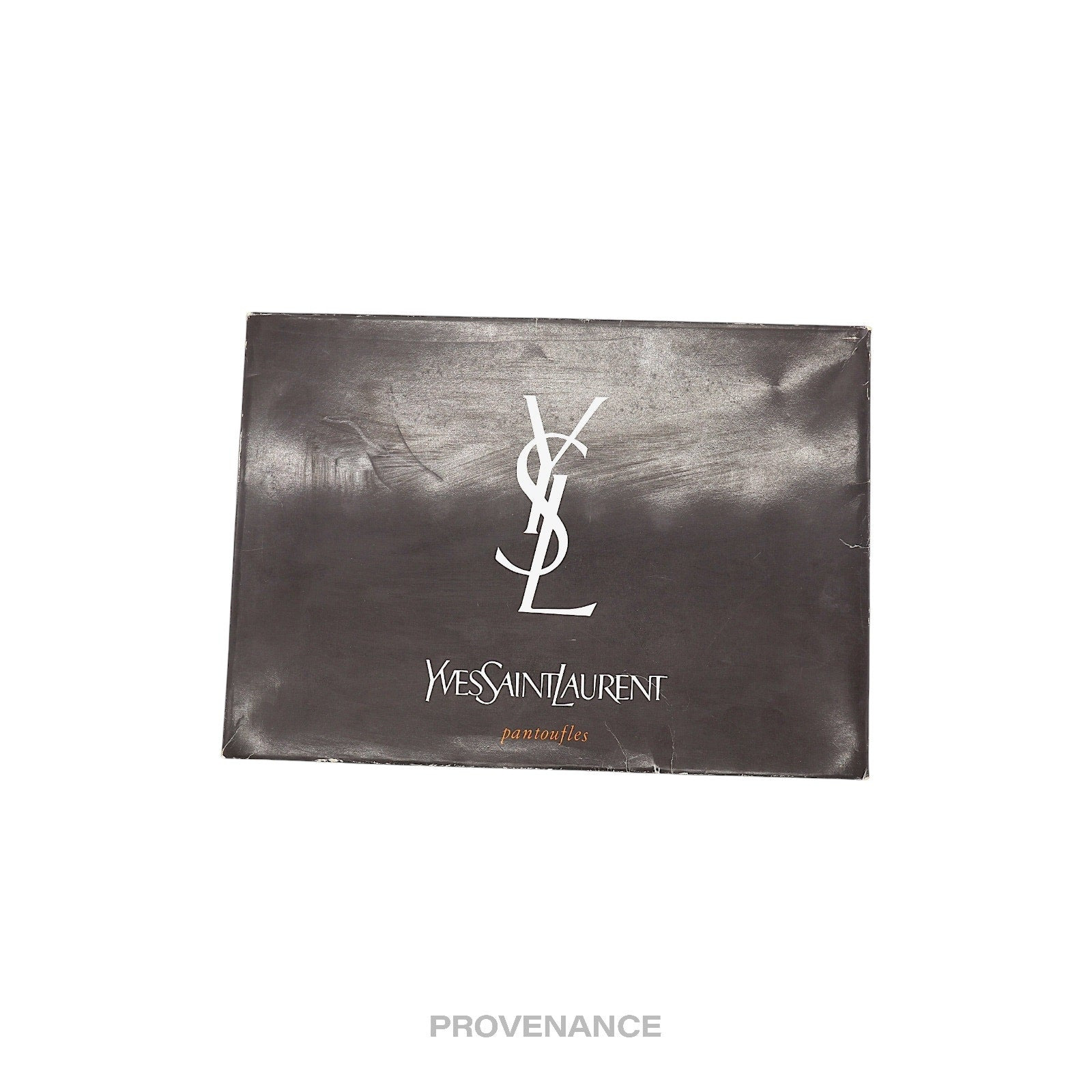 Yves Saint Laurent YSL Logo 2 Slipper Box Set - Black Red - 5