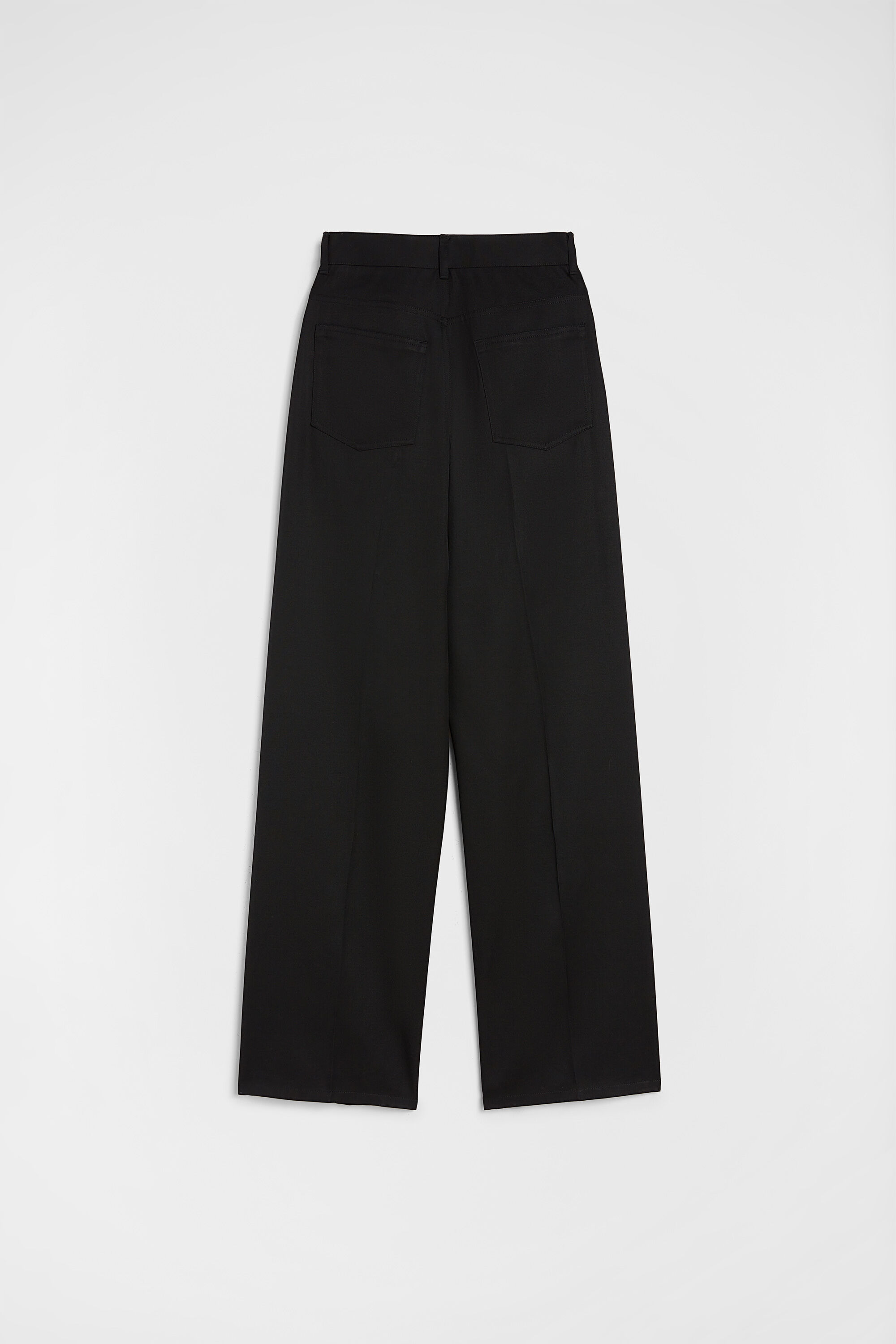 Lightweight Wool Gabardine Trousers - 5