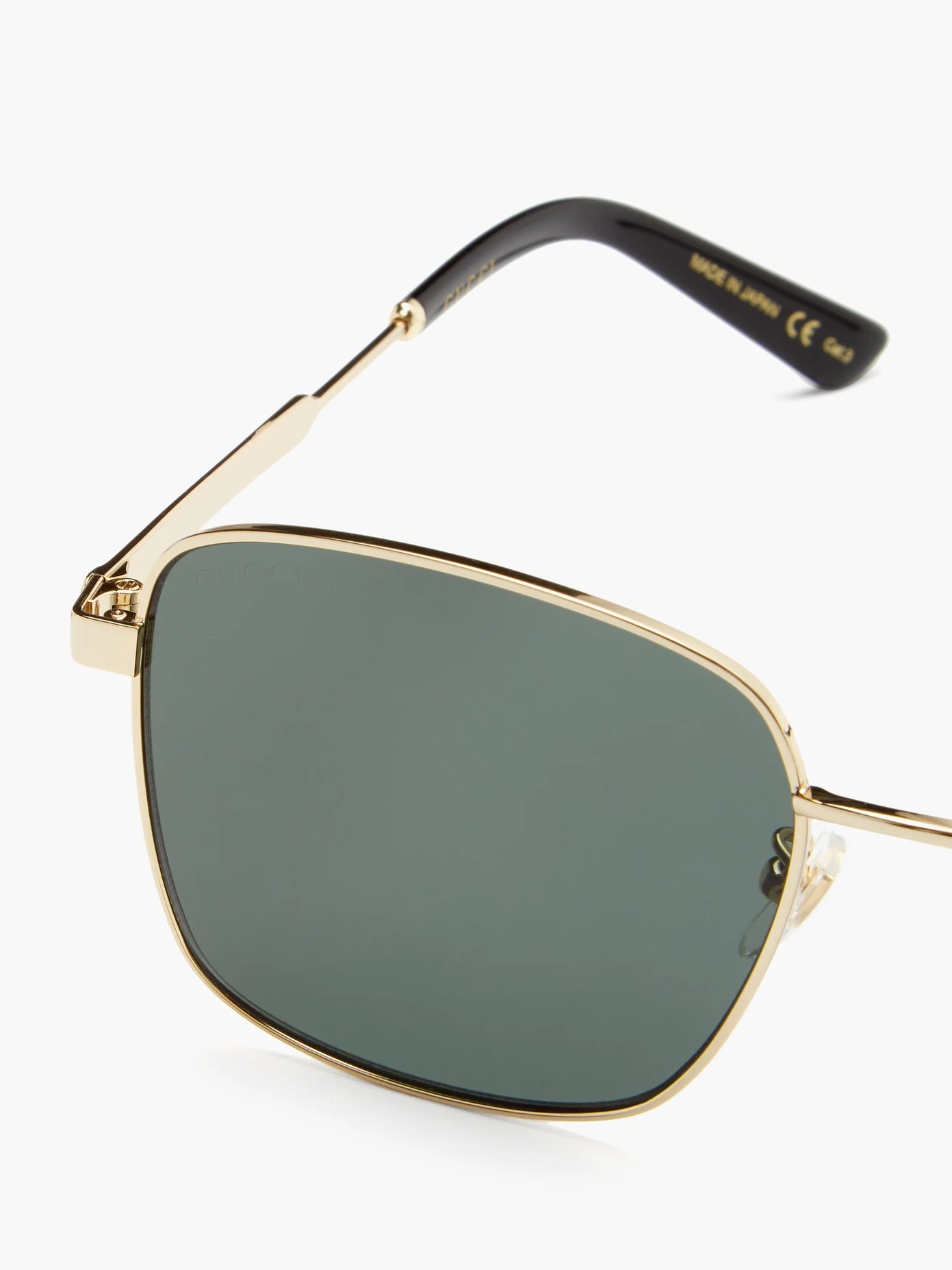 Square metal sunglasses - 3