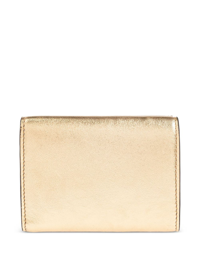 VERSACE logo-plaque leather wallet outlook