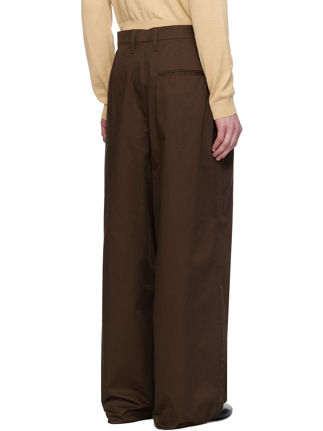 Brown Suit Trousers - 3