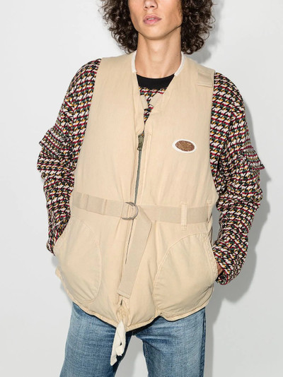 visvim harrier down vest outlook