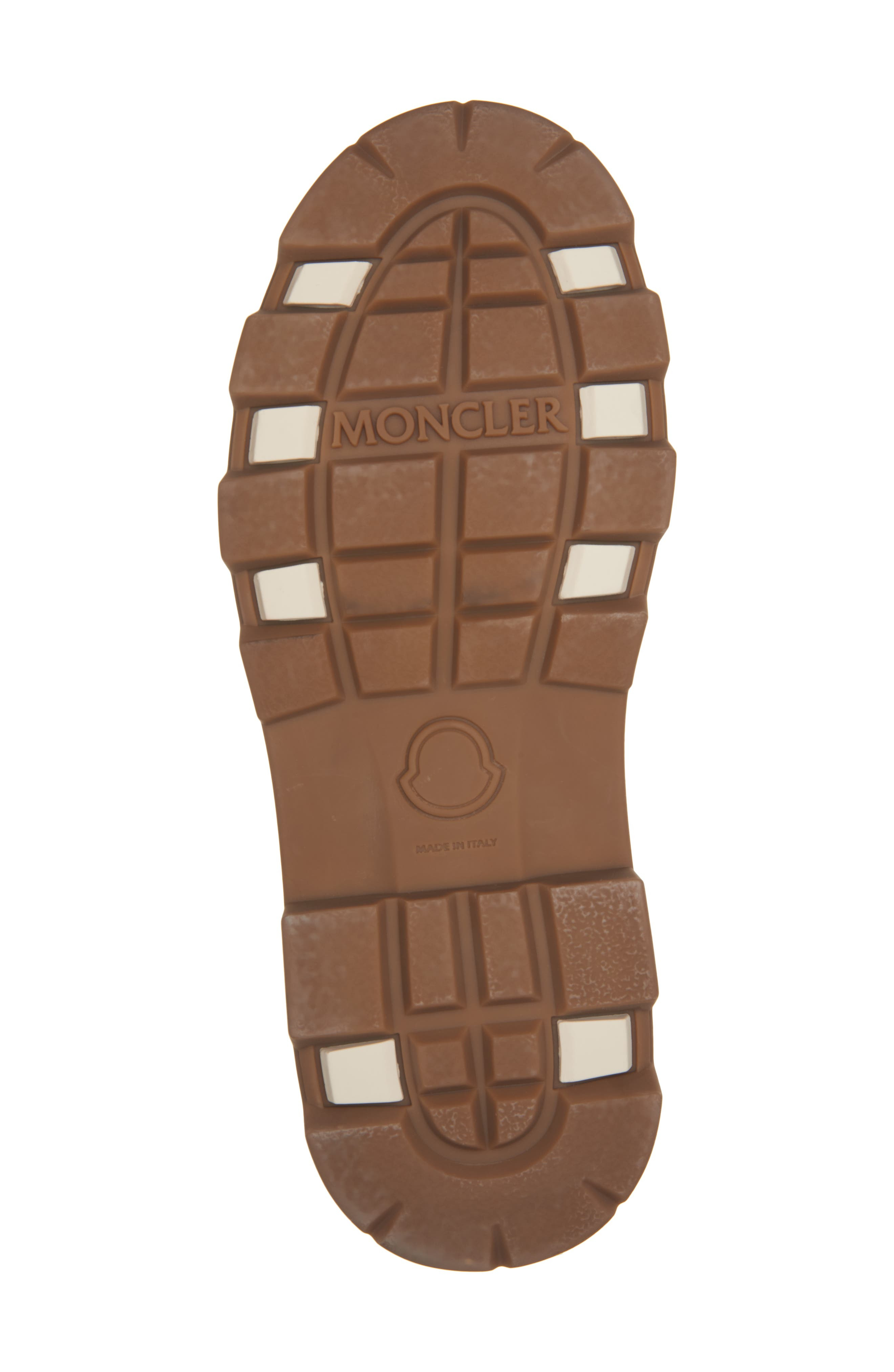 Moncler Vera Genuine Shearling Trim Boot in Pinecone at Nordstrom - 6