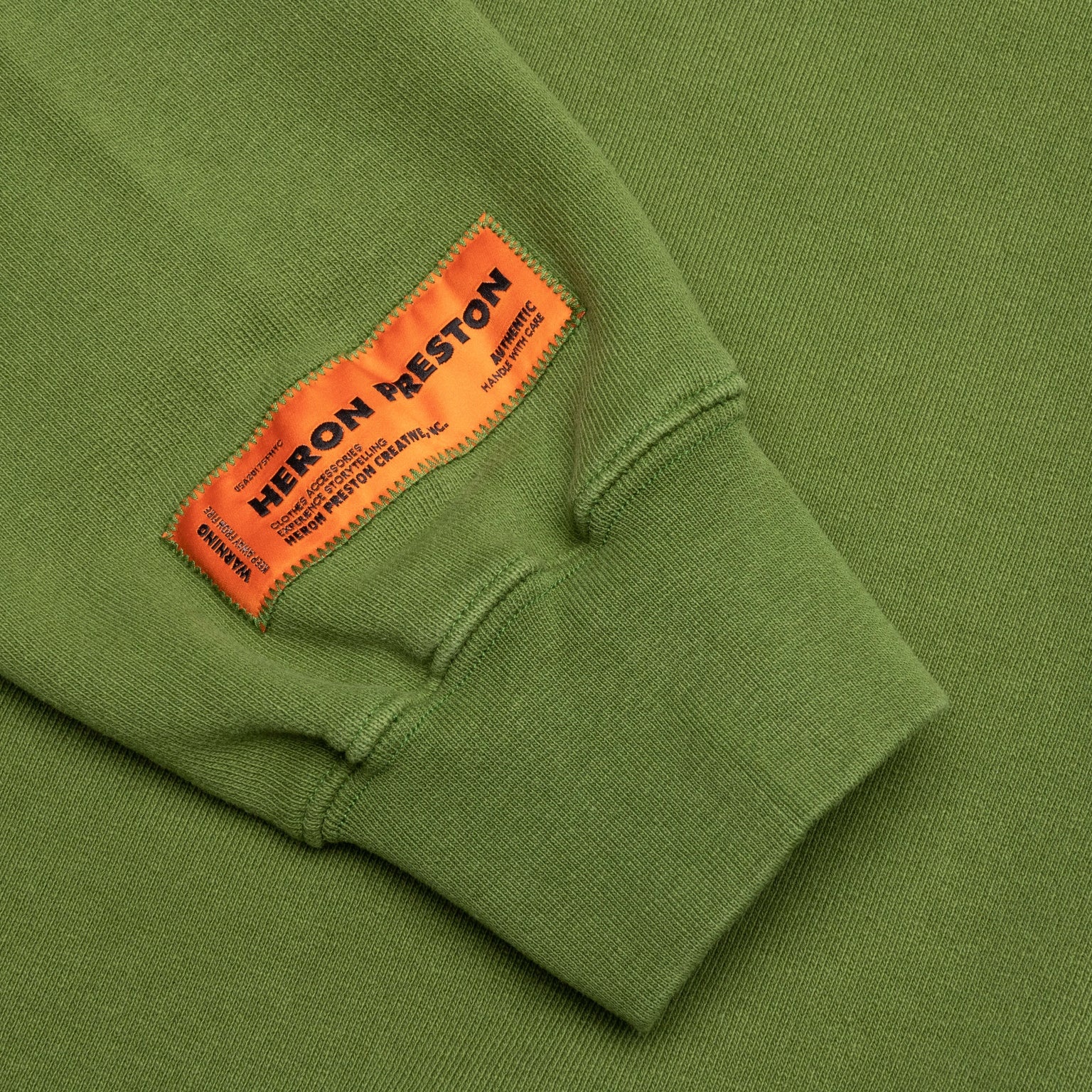 HERON PRESTON CREWNECK OS HERON KK22 - GREEN/YELLOW - 5