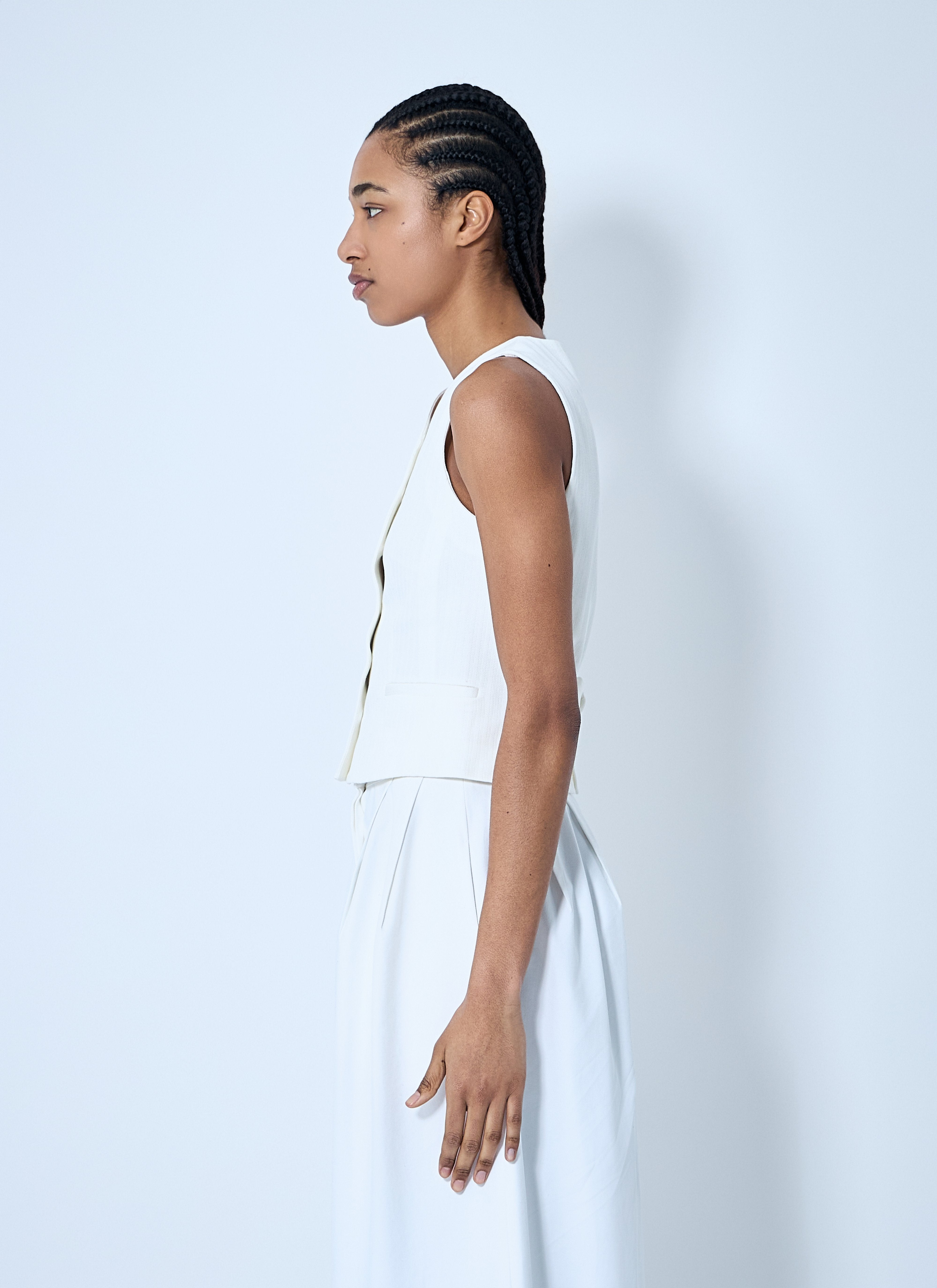 Max Mara Women Cotton Waistcoat - 3
