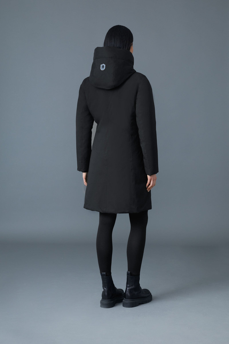 SHILOH-NFZ 2-in-1 fitted down coat with removable bib 4