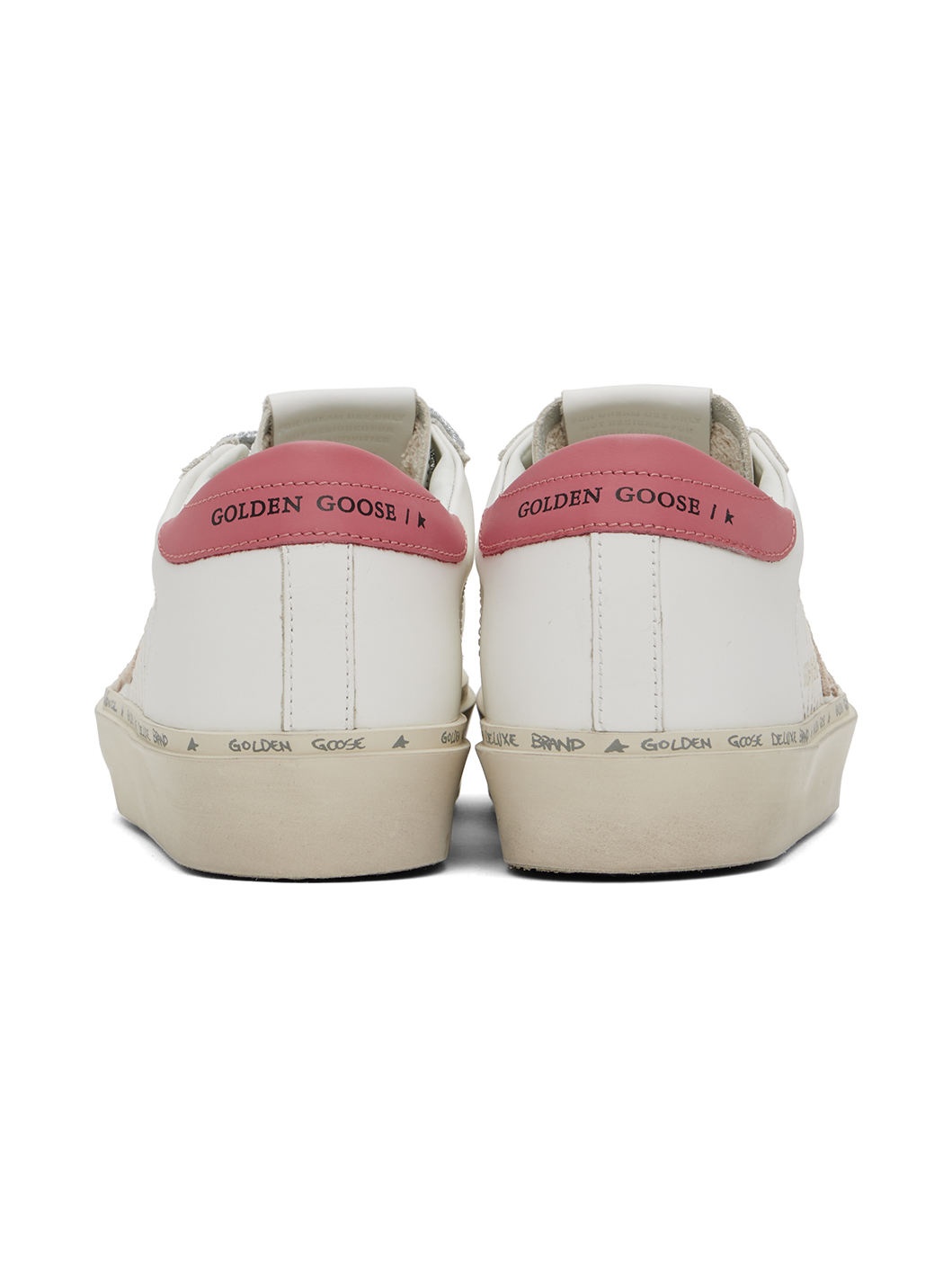 White & Pink Hi Star Classic Sneakers - 2