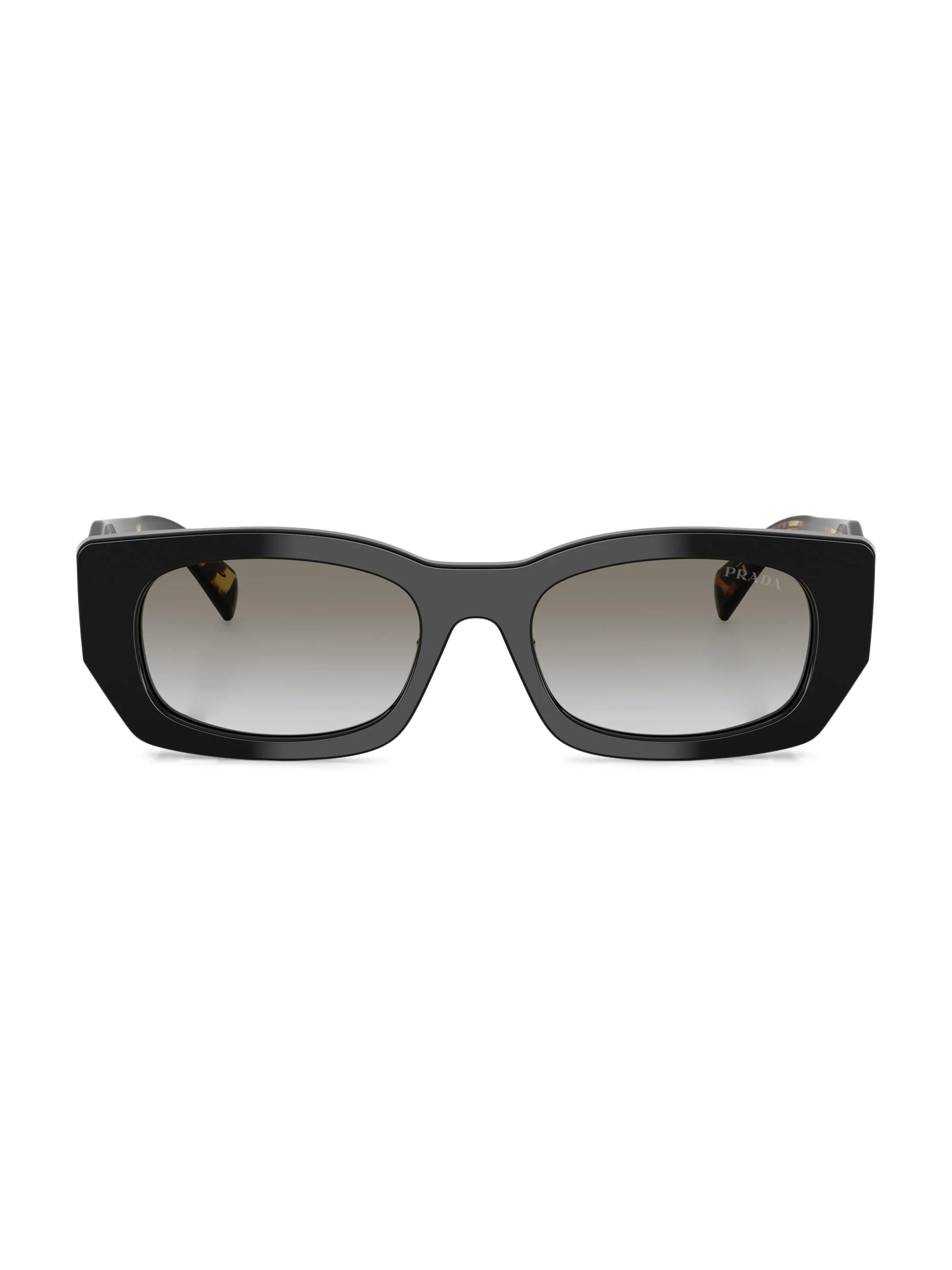 Women's 53MM Pillow Sunglasses - Black Gradient - 1