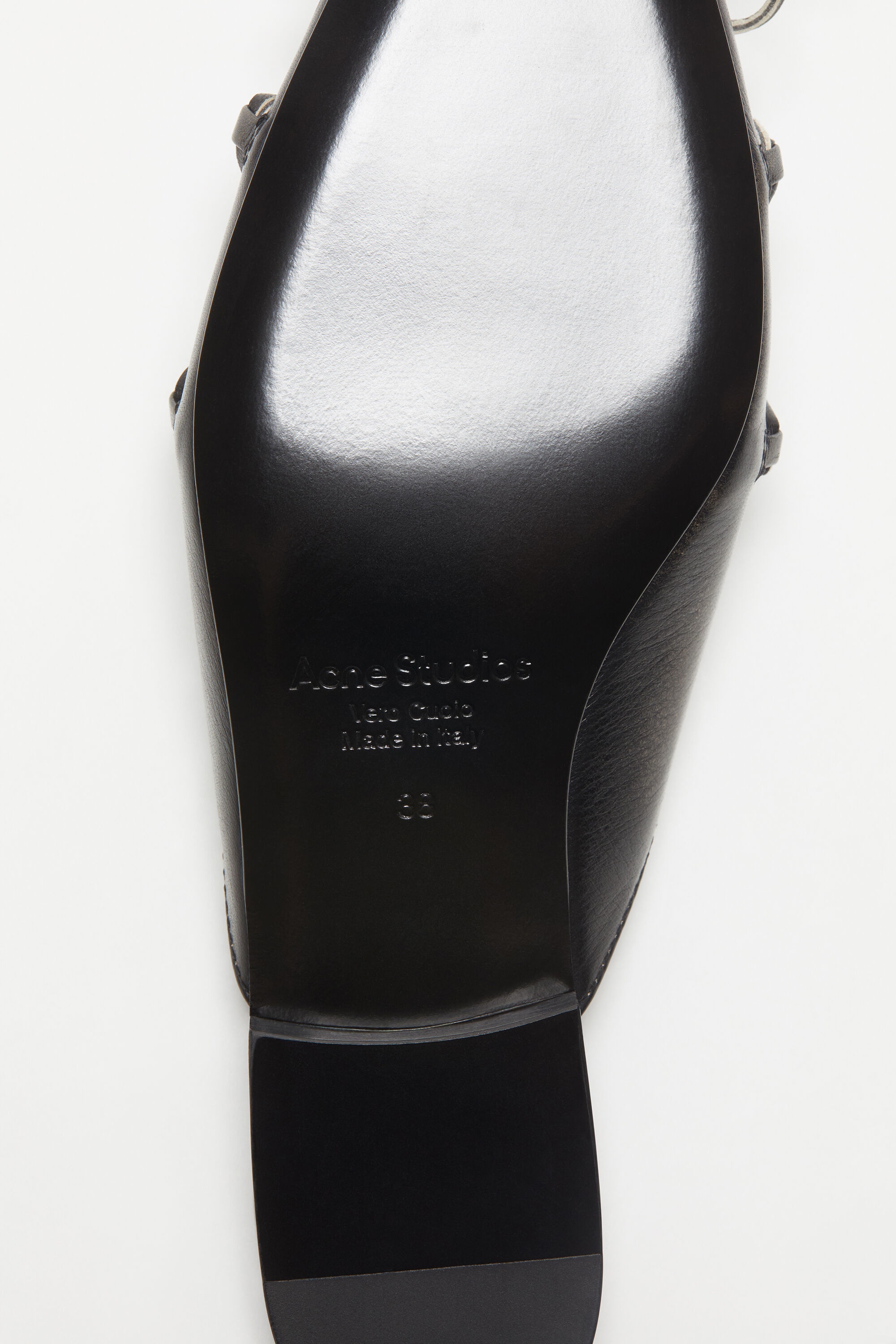 Lace-up mules - Black - 5
