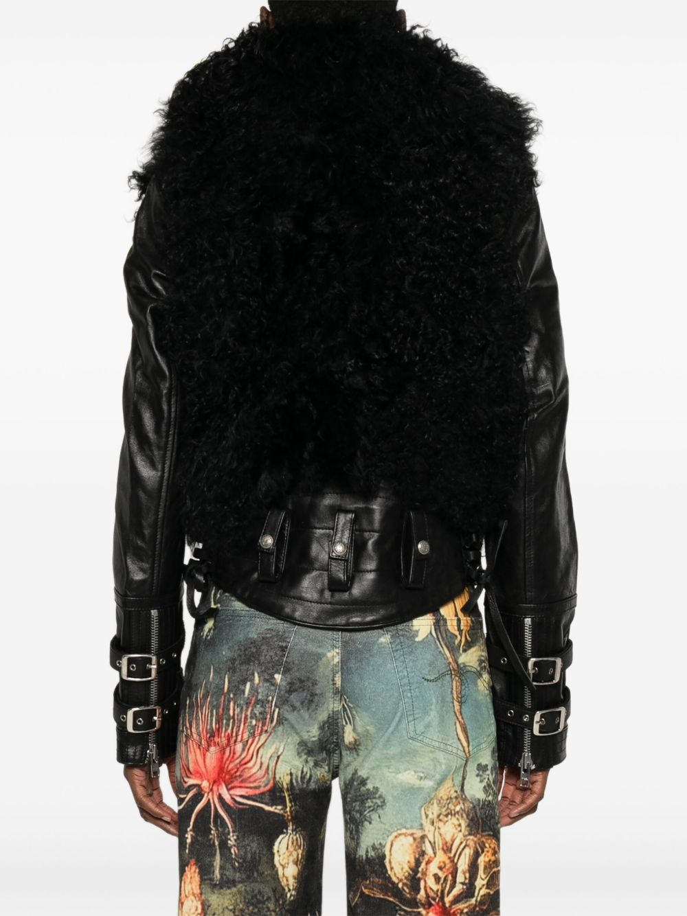 faux fur jacket - 4