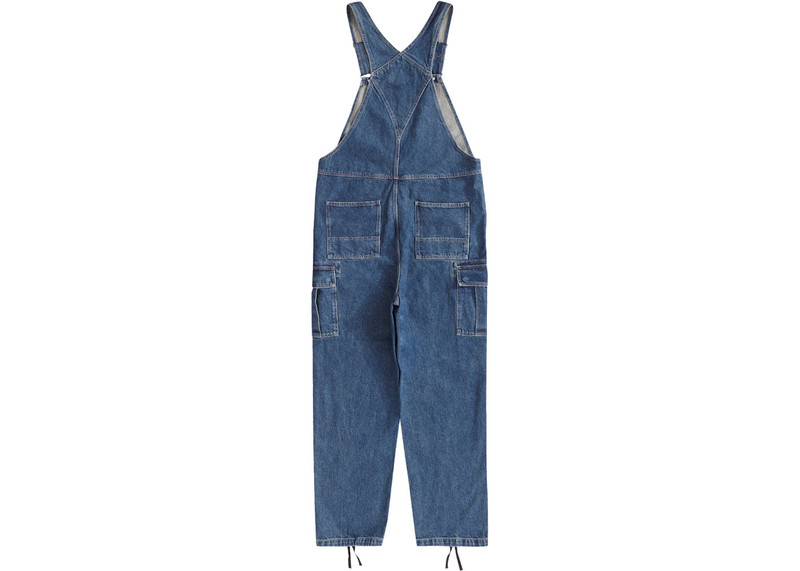 Supreme Supreme Cargo Denim Overalls Washed Blue outlook
