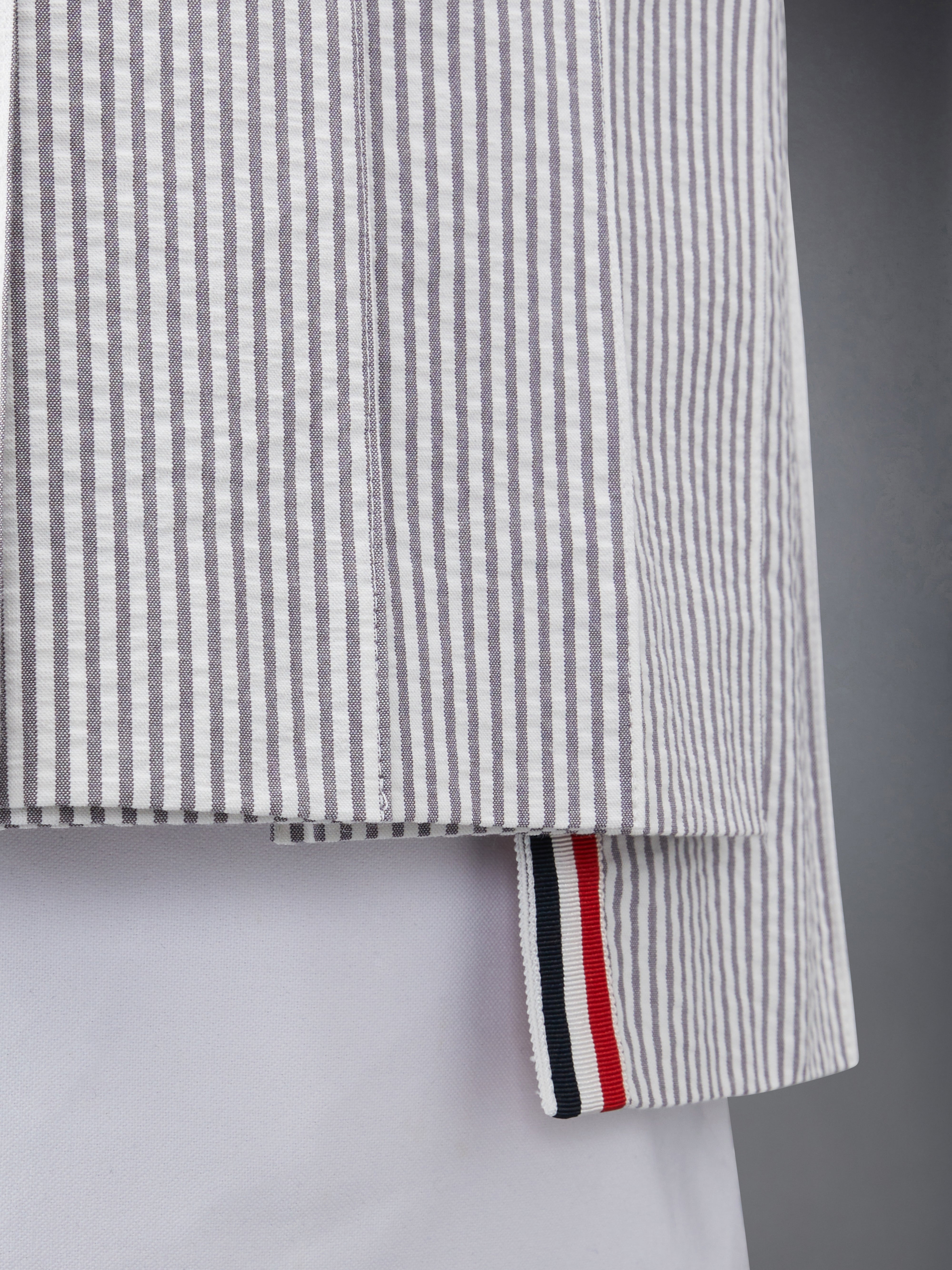 SEERSUCKER MINI PLEATED SKIRT - 5