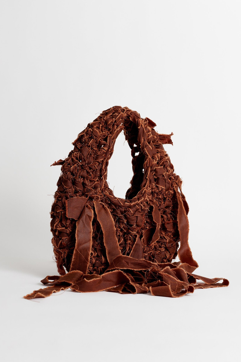 Crochet Bag Oxblood Everwax 4