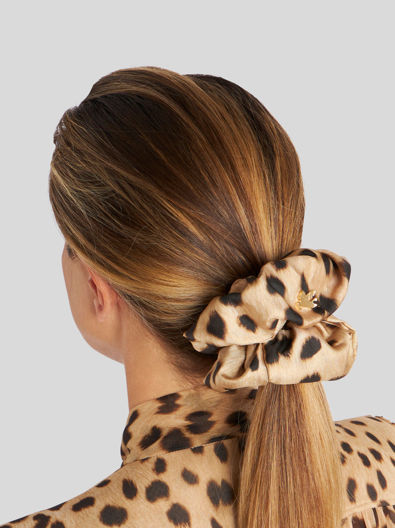 Etro ANIMALER SILK SCRUNCHIE outlook