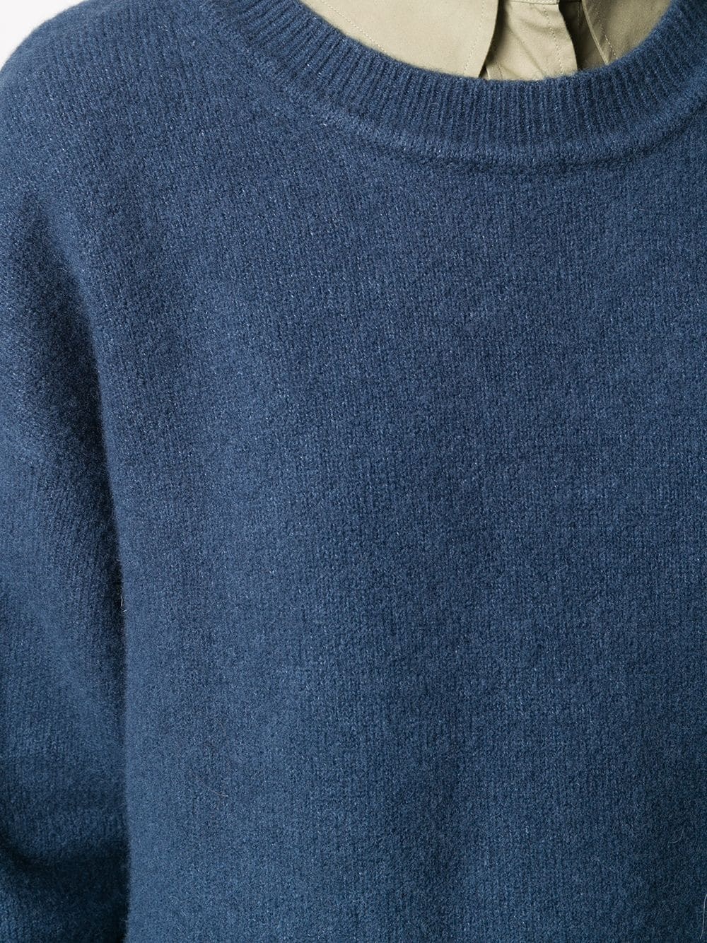 long crew-neck jumper - 5