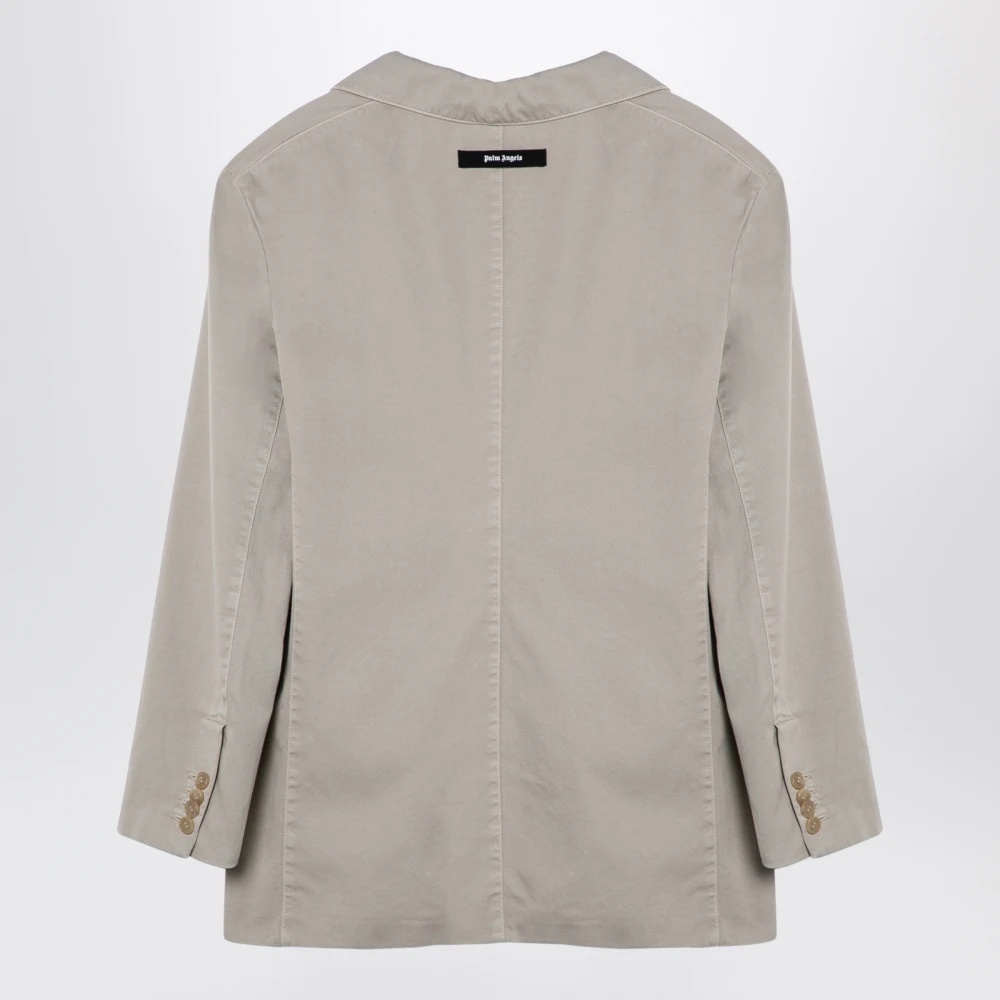 ジャケット Palm Angels Beige double-breasted cotton jacket Palm Angels DOUBLE-BREASTED JACKET | miinto | REVERSIBLE