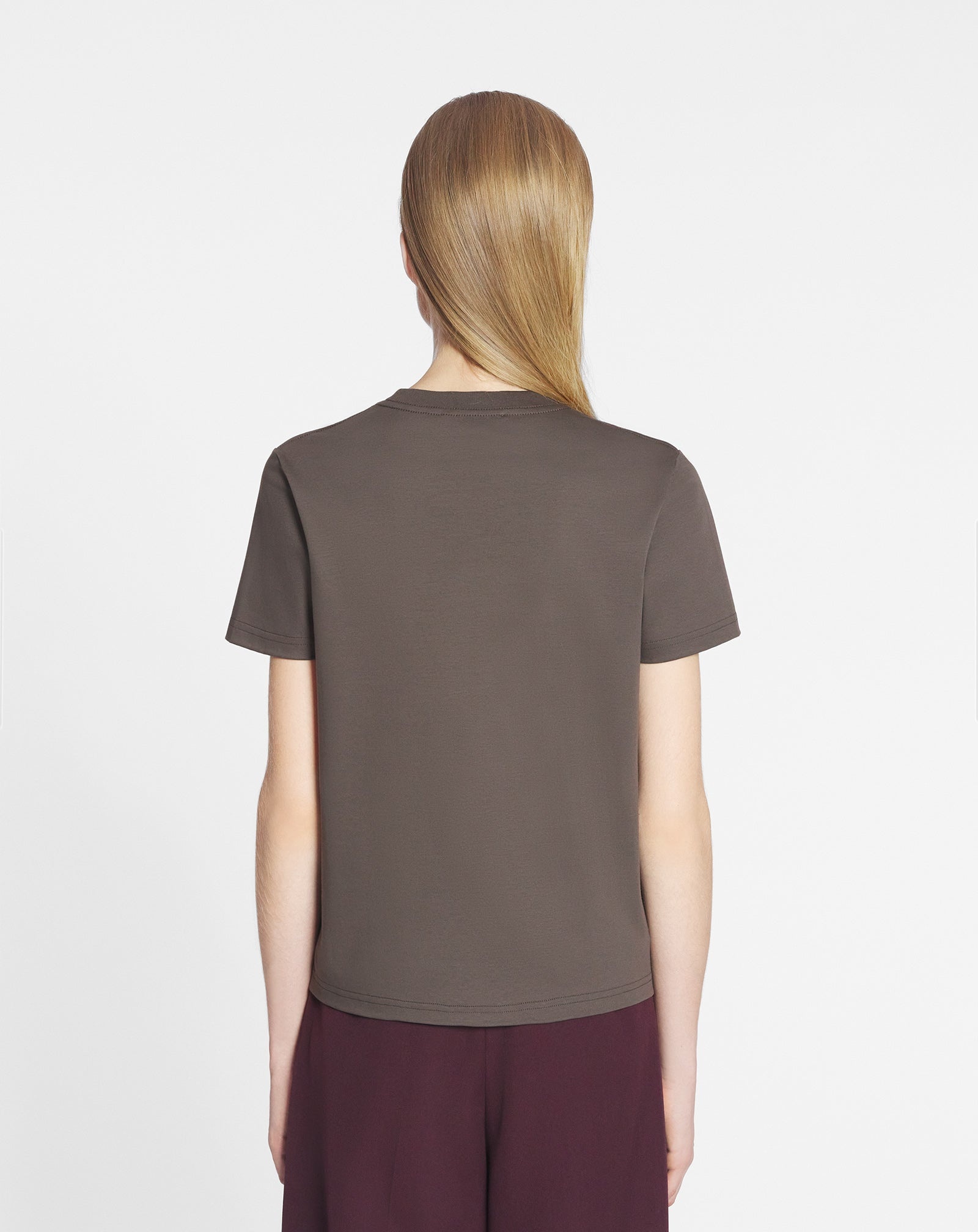 Tシャツ・カットソー LANVIN Women Polo Shirts RW TS9030 J138 A24675 Brown Buy U.S. Polo Assn. Women Boxy Fit Tipped Polo Shirt - NNNOW.com