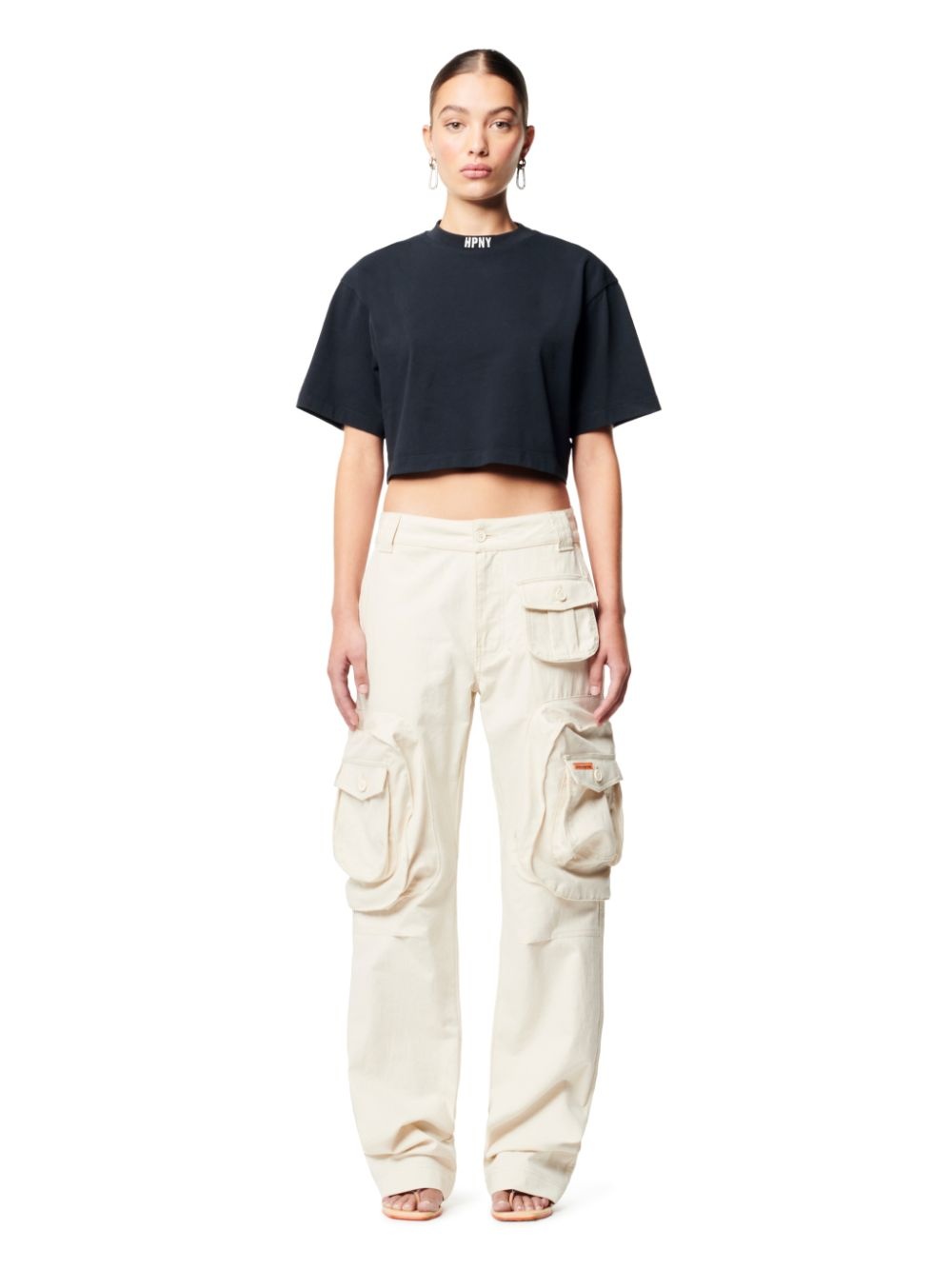 Hpny Emb Crop Ss Tee - 2