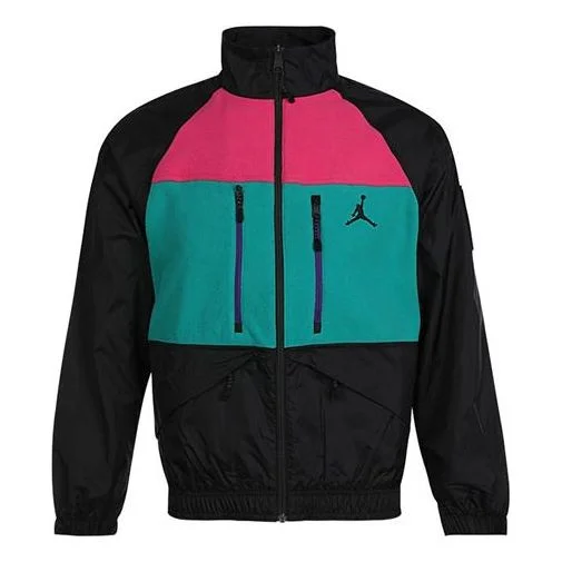 Air Jordan Winter Utility Athleisure Casual Sports Jacket Black CT3380-010 - 1