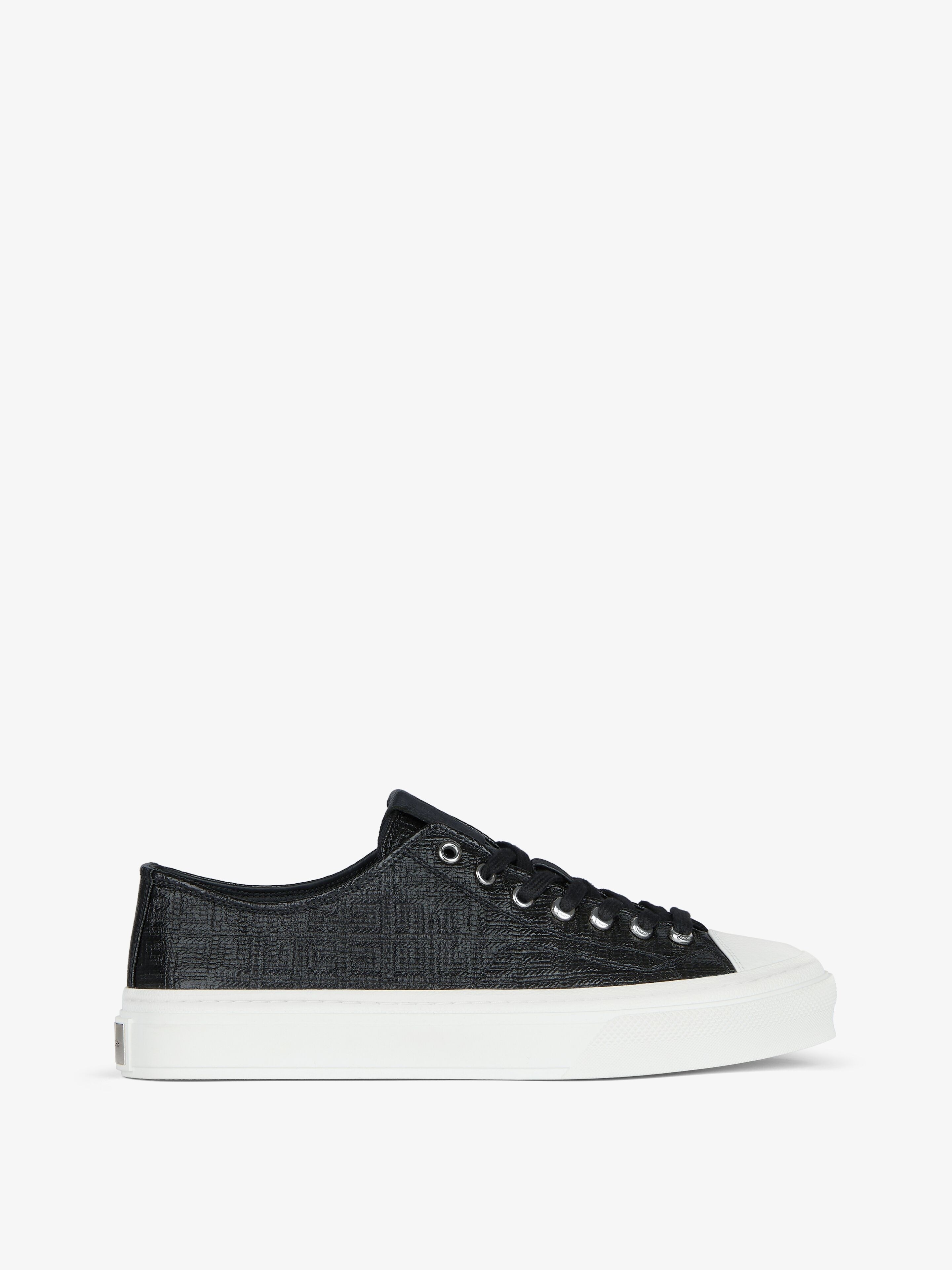 CITY SNEAKERS IN 4G COATED CANVAS - 1