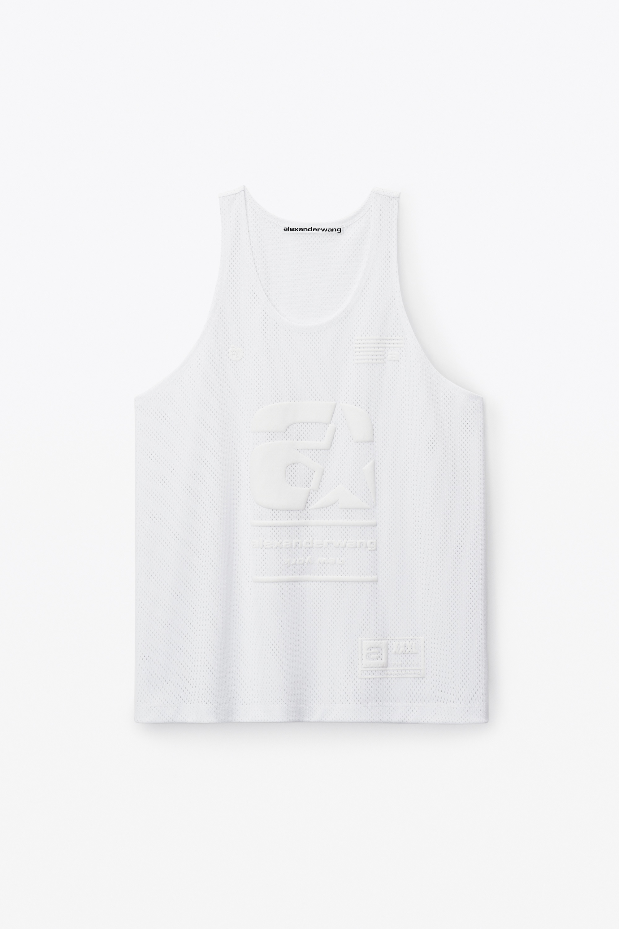 STAR TANK IN ATHLETIC MESH - 1