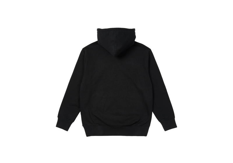 PALACE LOWERCASE FONT HOOD BLACK outlook