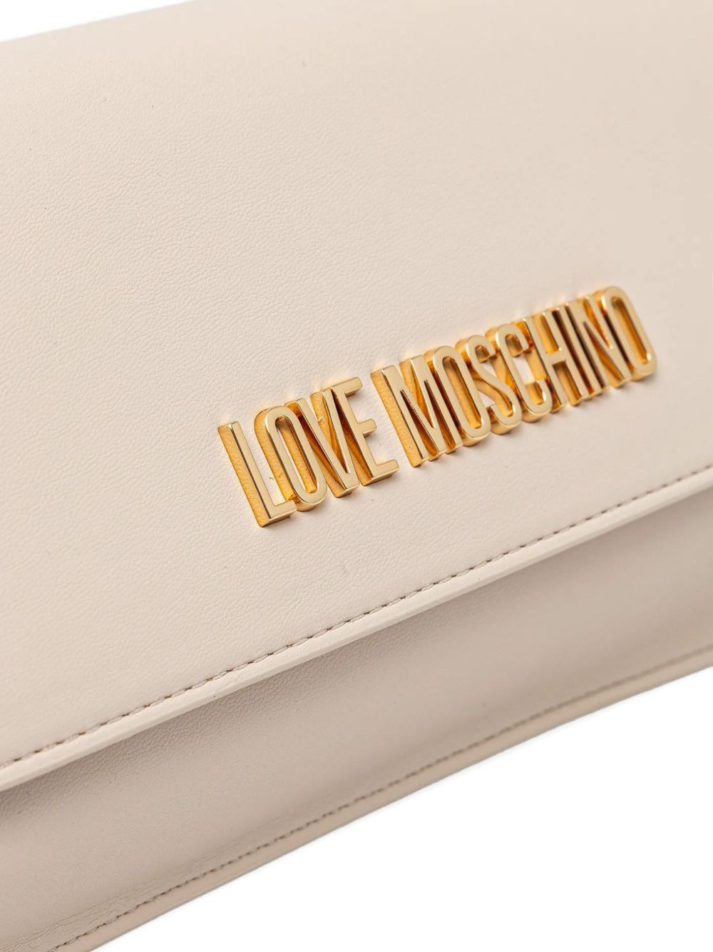 small logo-plaque shoulder bag - 4