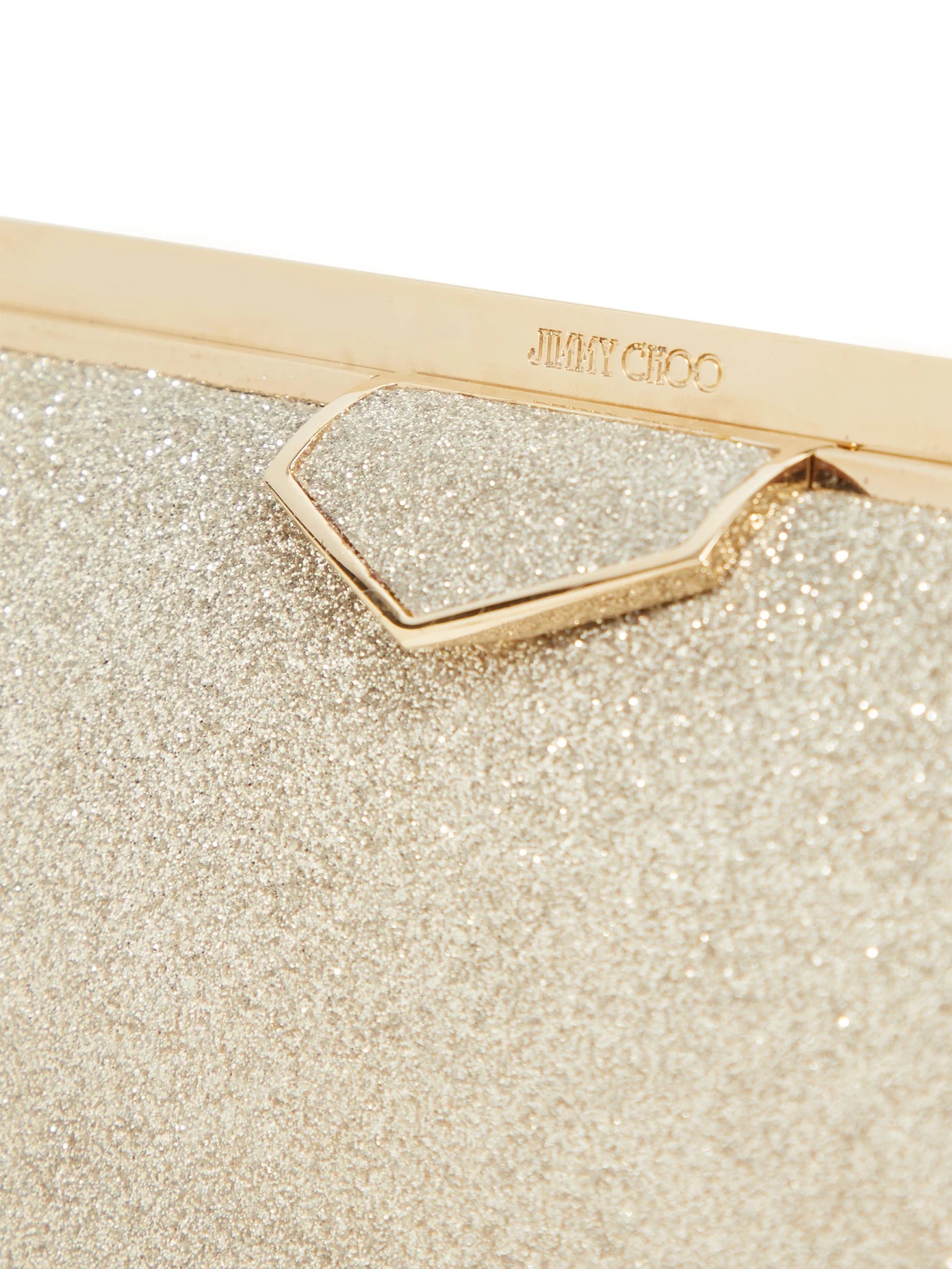 Ellipse glittered clutch - 6